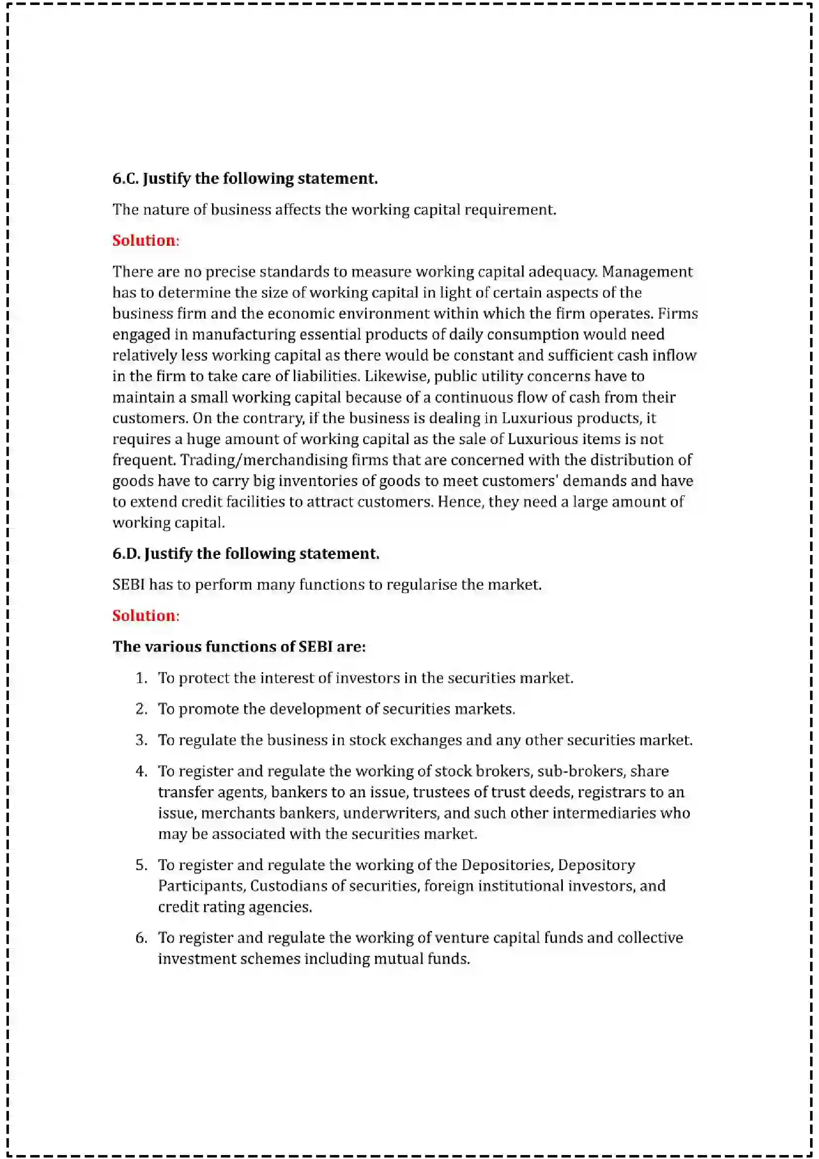 Maharashtra Board Class 12th 2025 Secretarial Practice Set - 1 - Sample Paper 17