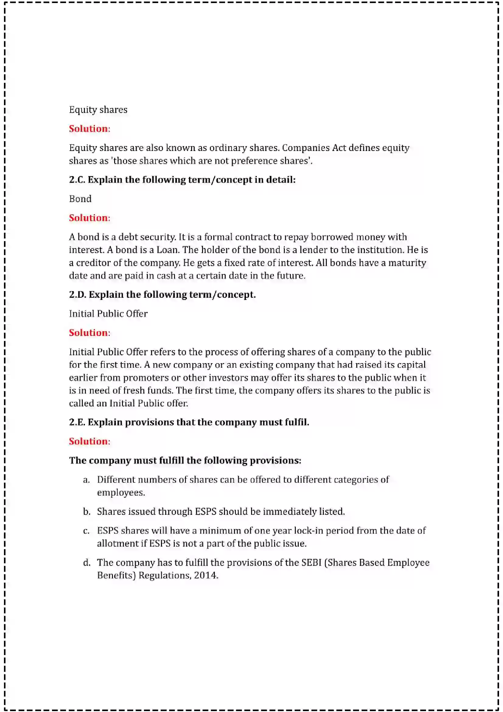 Maharashtra Board Class 12th 2025 Secretarial Practice Set - 2 - Sample Paper 6