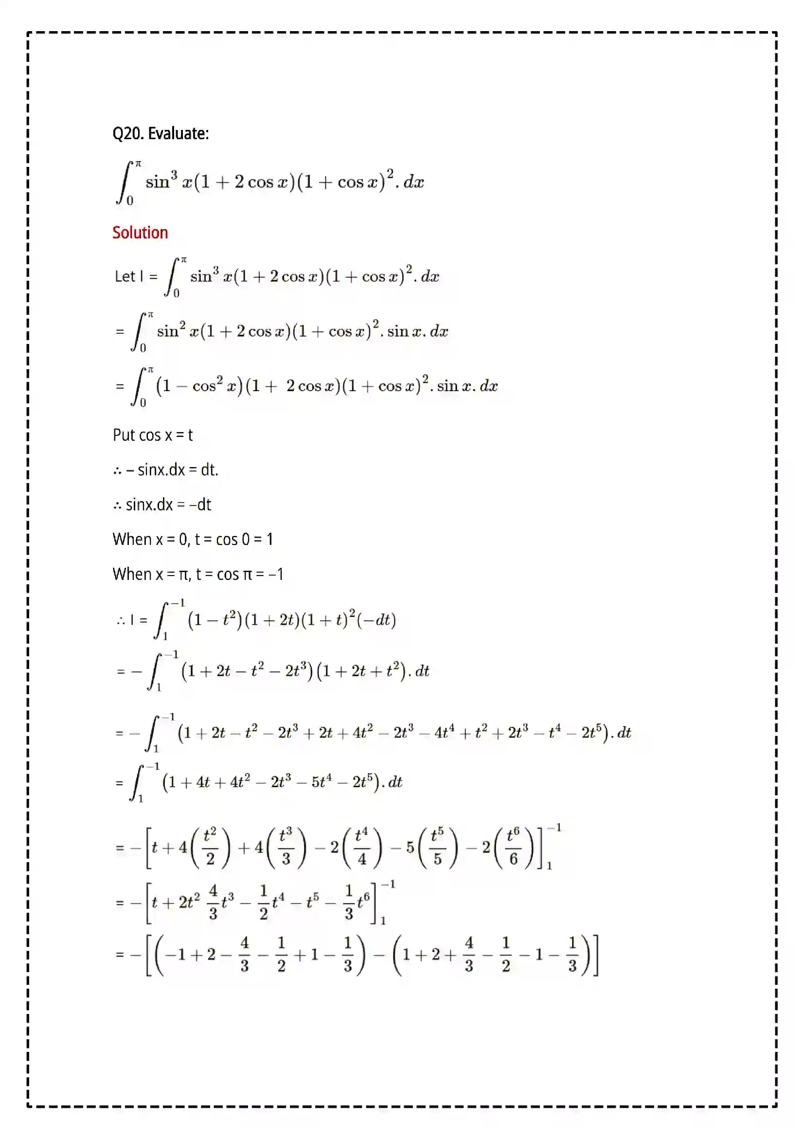 Maharashtra Board Class 12th 2025 Mathematics and Statistics Set - 2 - Sample Paper 19