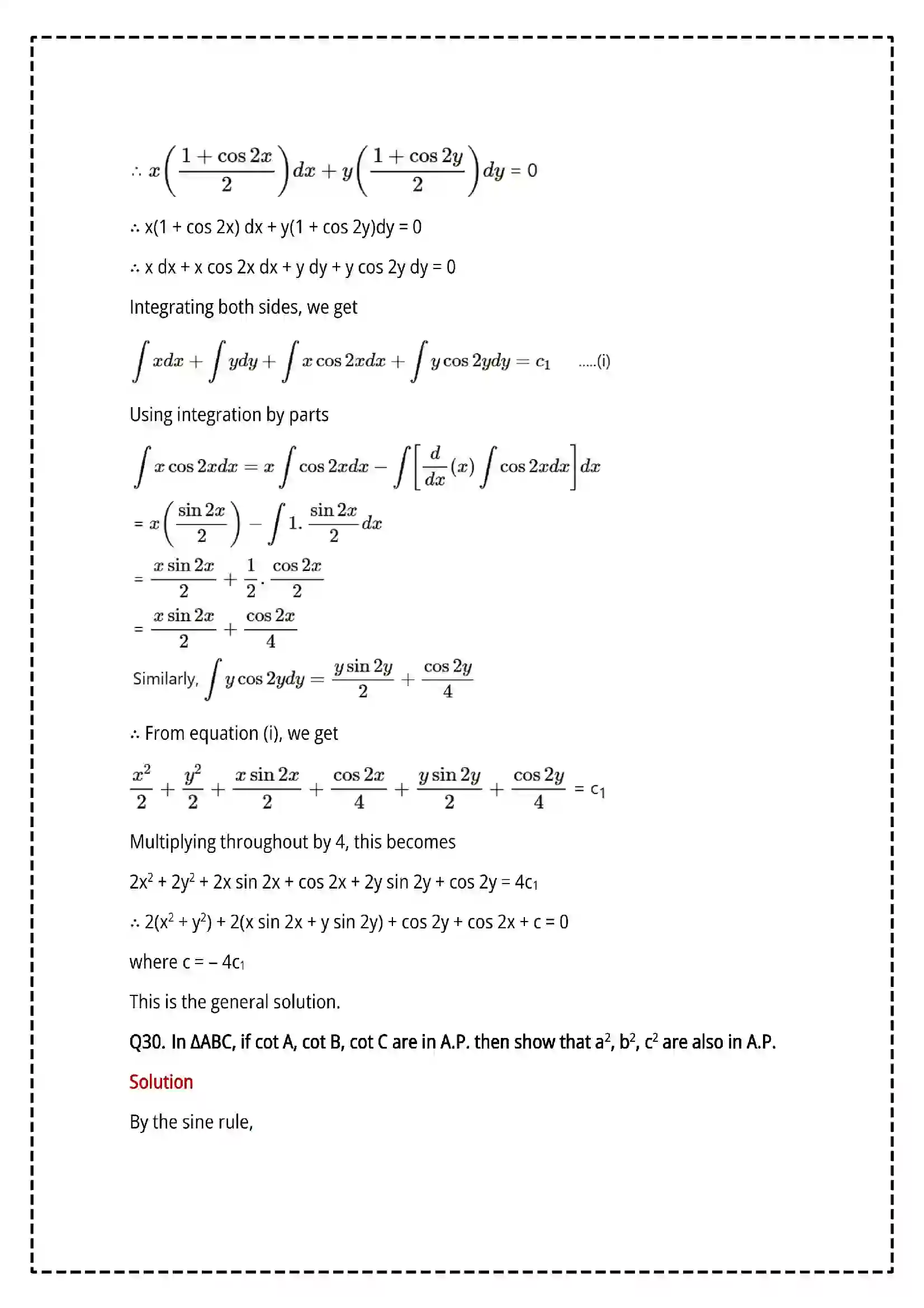 Maharashtra Board Class 12th 2025 Mathematics and Statistics Set - 2 - Sample Paper 29