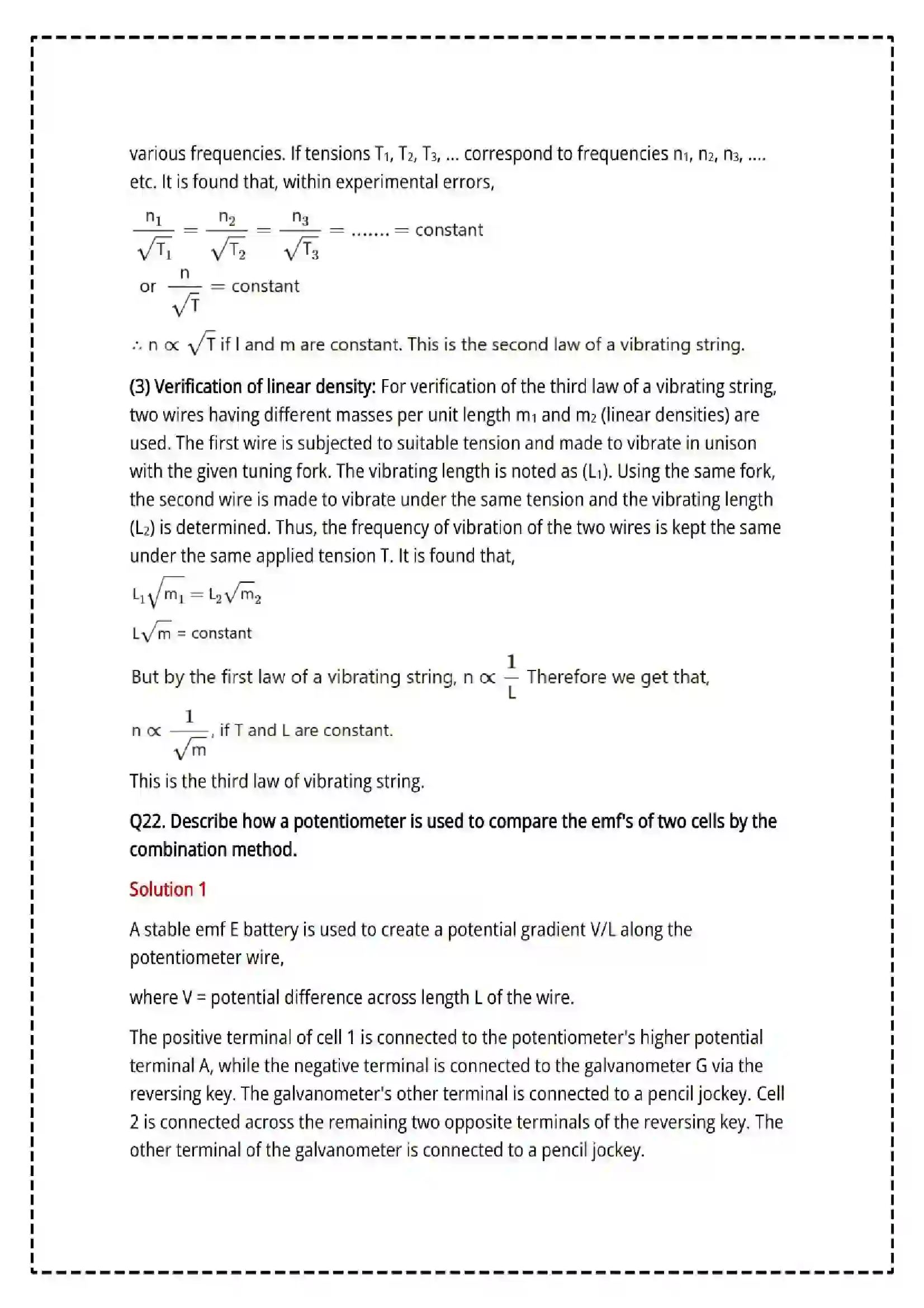 Maharashtra Board Class 12th 2025 Physics Set - 2 - Sample Paper 24