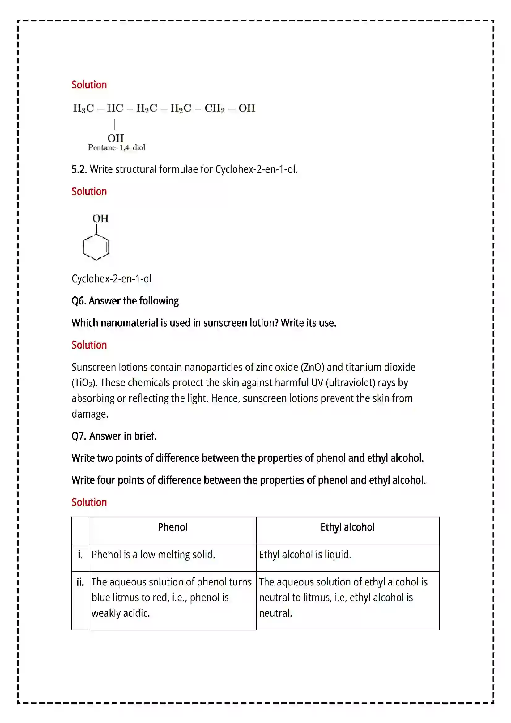 Maharashtra Board Class 12th 2025 Chemistry Set- 1 - Sample Paper 11