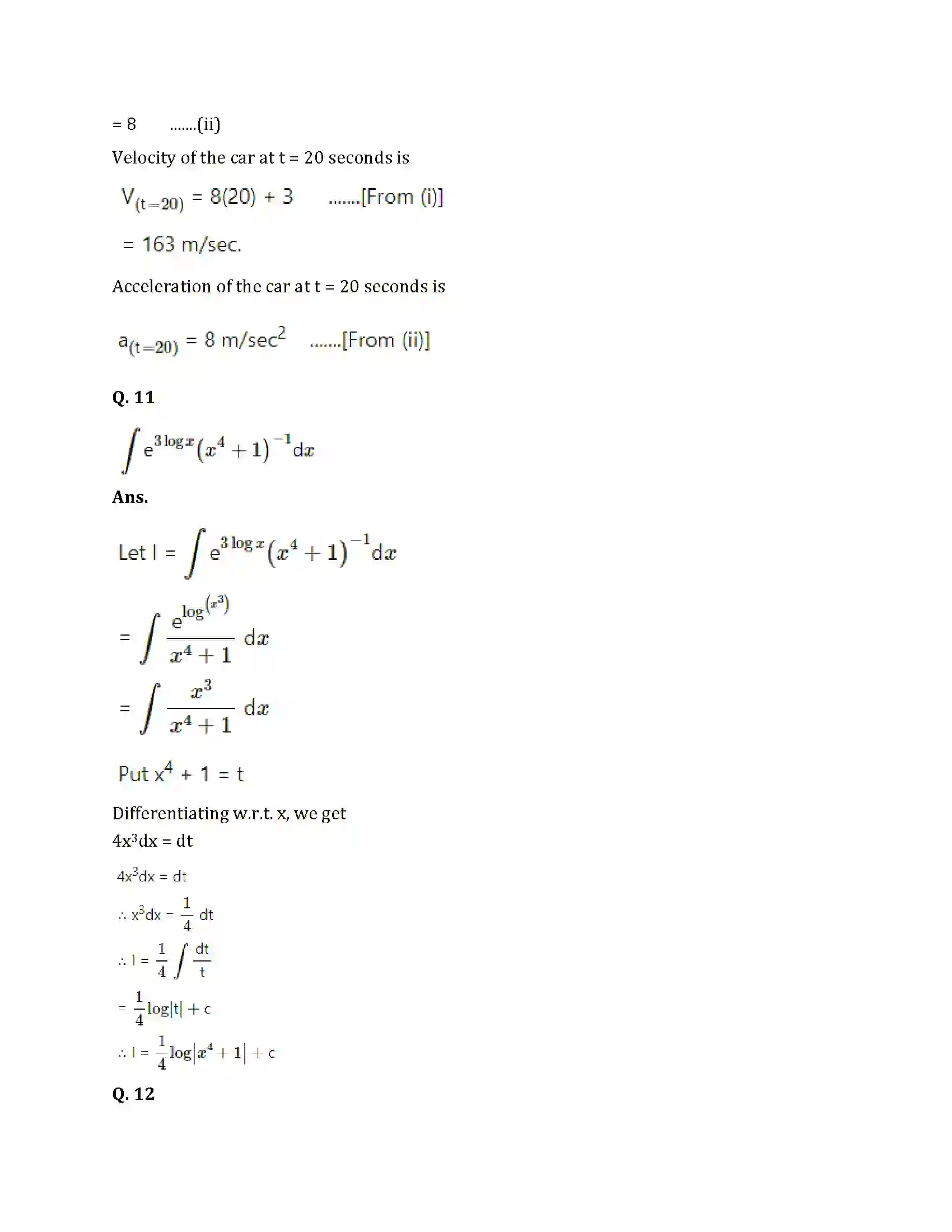 Maharashtra Board Class 12th 2025 Maths Sample Paper 11