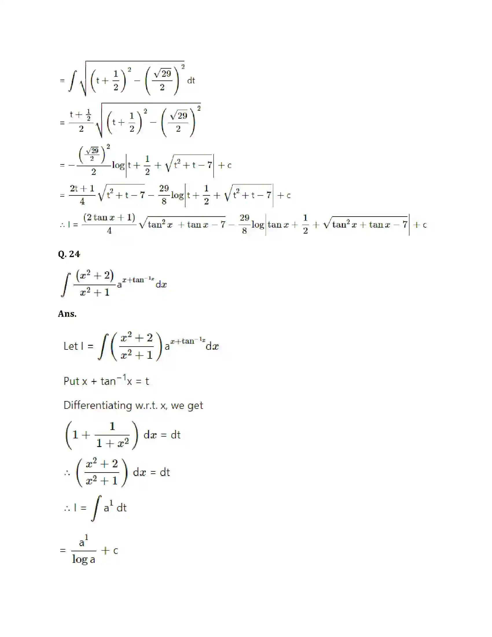 Maharashtra Board Class 12th 2025 Maths Set 1 Sample Paper 23