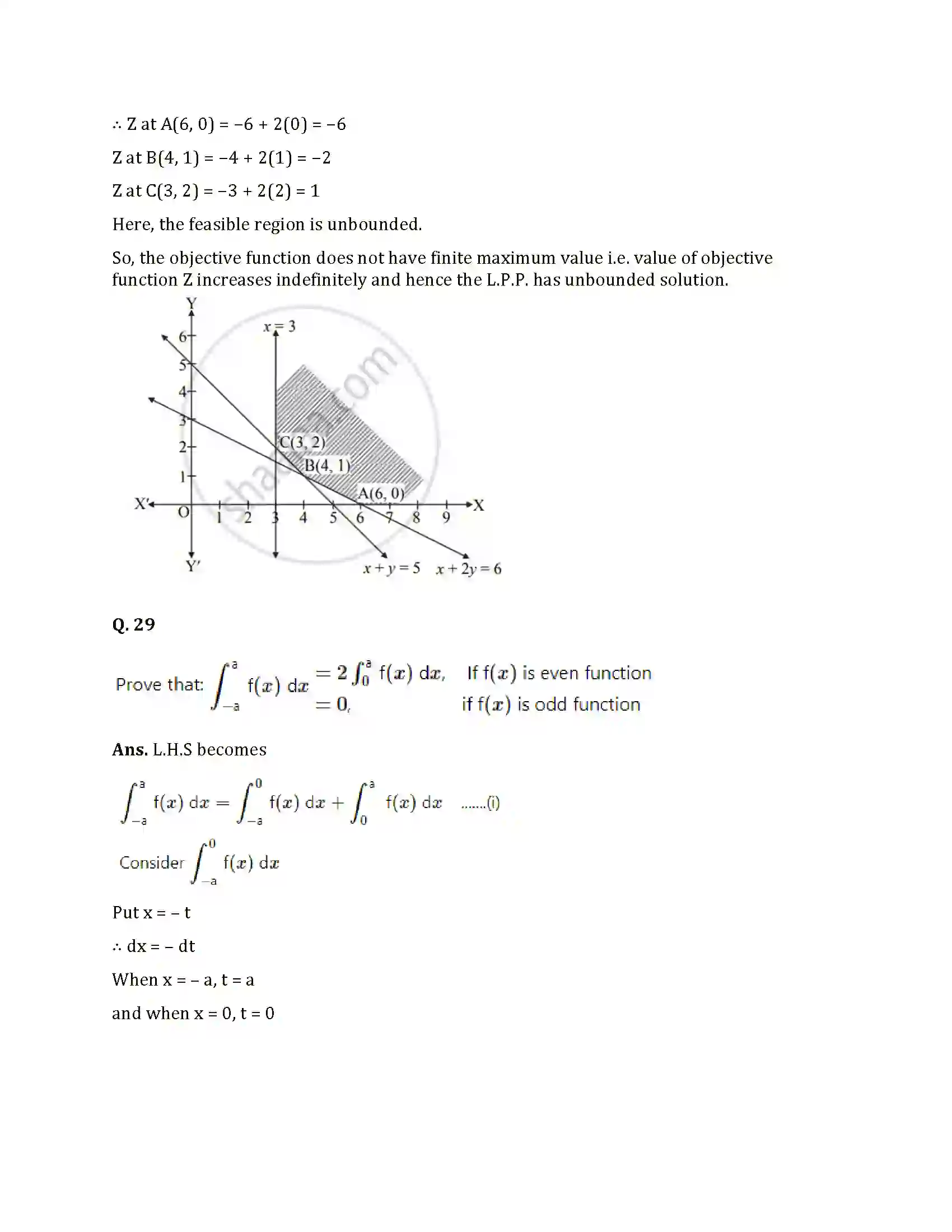 Maharashtra Board Class 12th 2025 Maths Set 1 Sample Paper 27