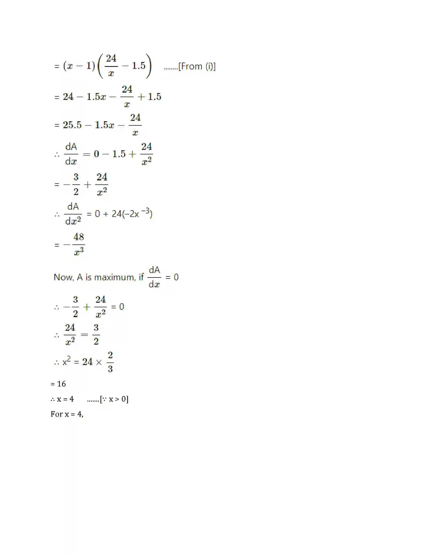 Maharashtra Board Class 12th 2025 Maths Set 1 Sample Paper 31