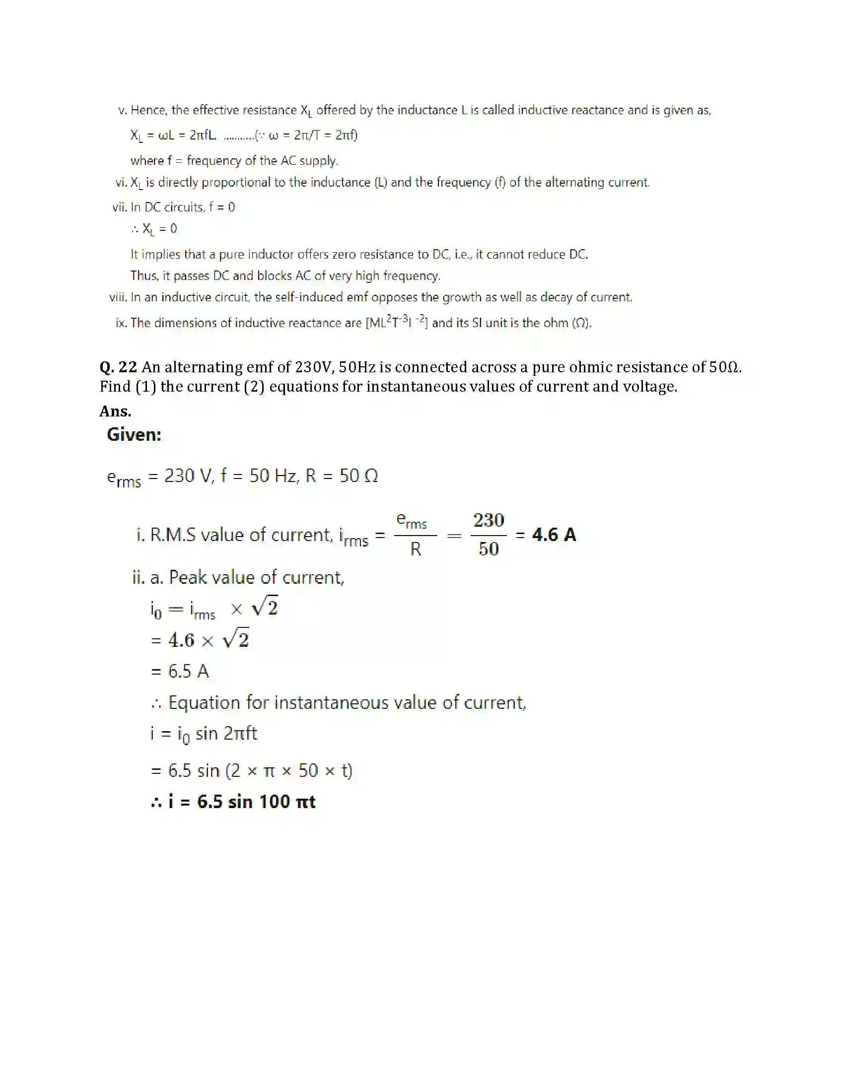 Maharashtra Board Class 12th 2025 Physics Sample Paper 18