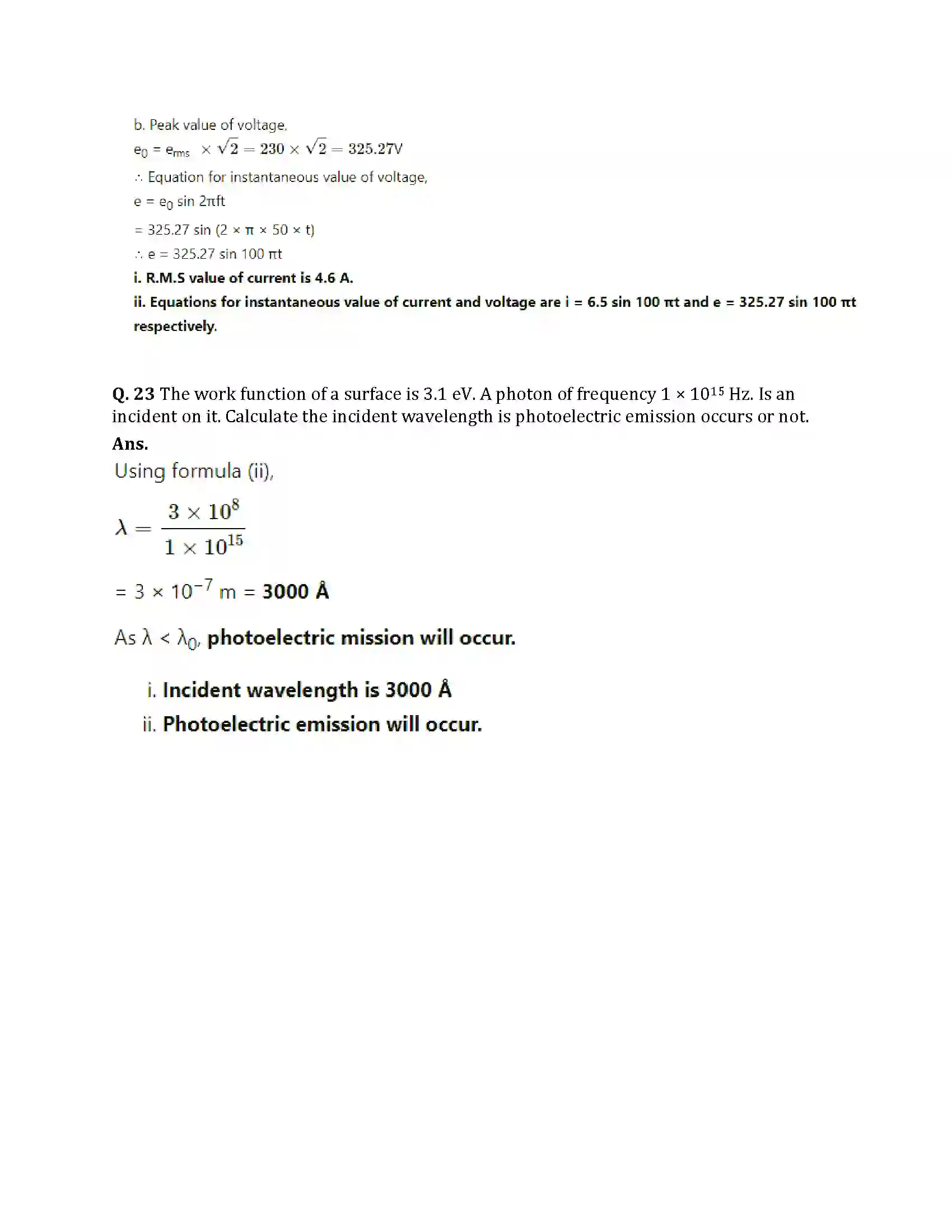Maharashtra Board Class 12th 2025 Physics Sample Paper 19