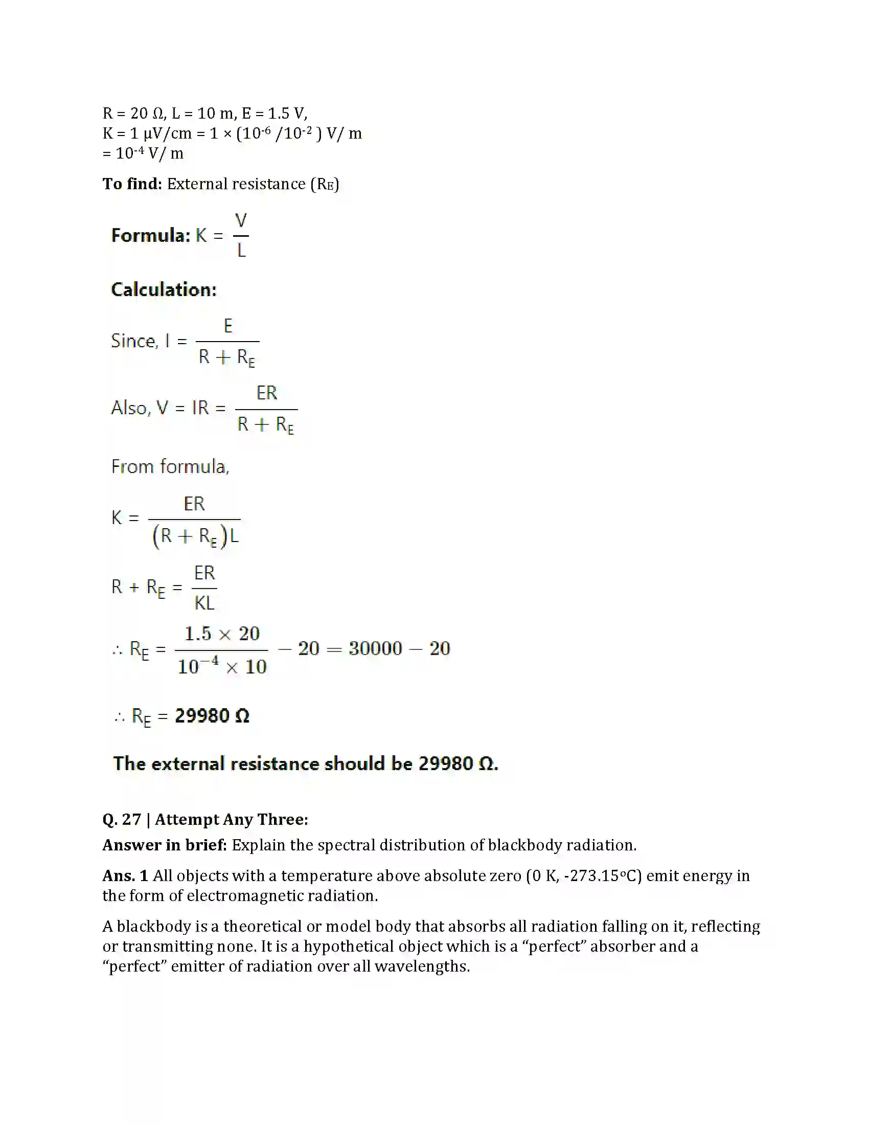 Maharashtra Board Class 12th 2025 Physics Sample Paper 25