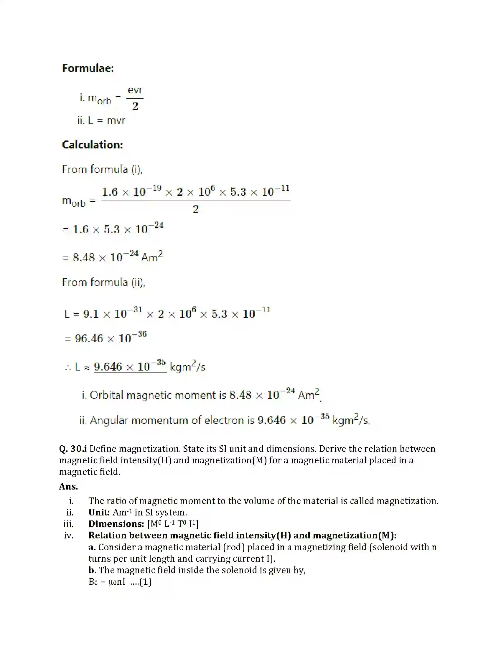 Maharashtra Board Class 12th 2025 Physics Sample Paper 32
