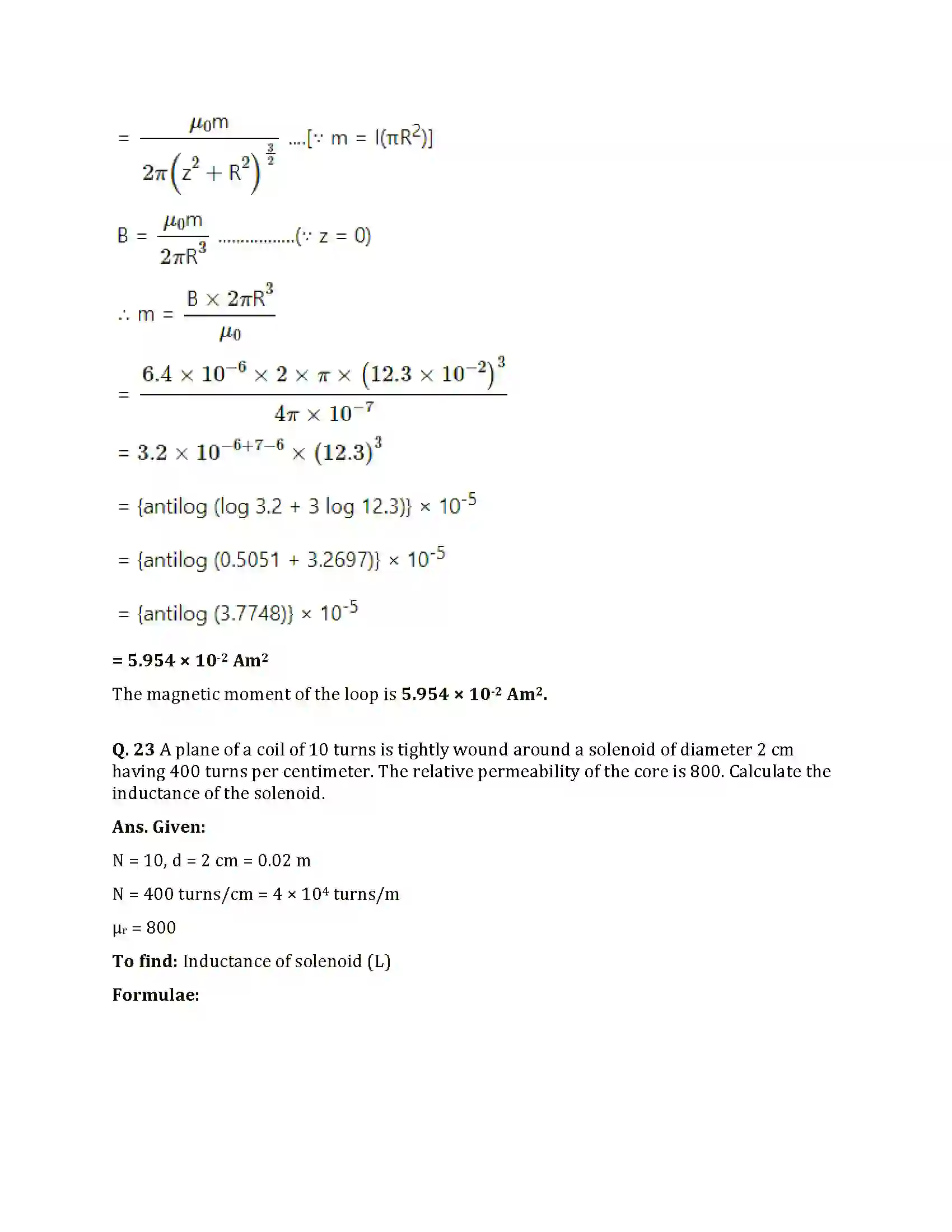 Maharashtra Board Class 12th 2025 Physics Set 1 Sample Paper 20
