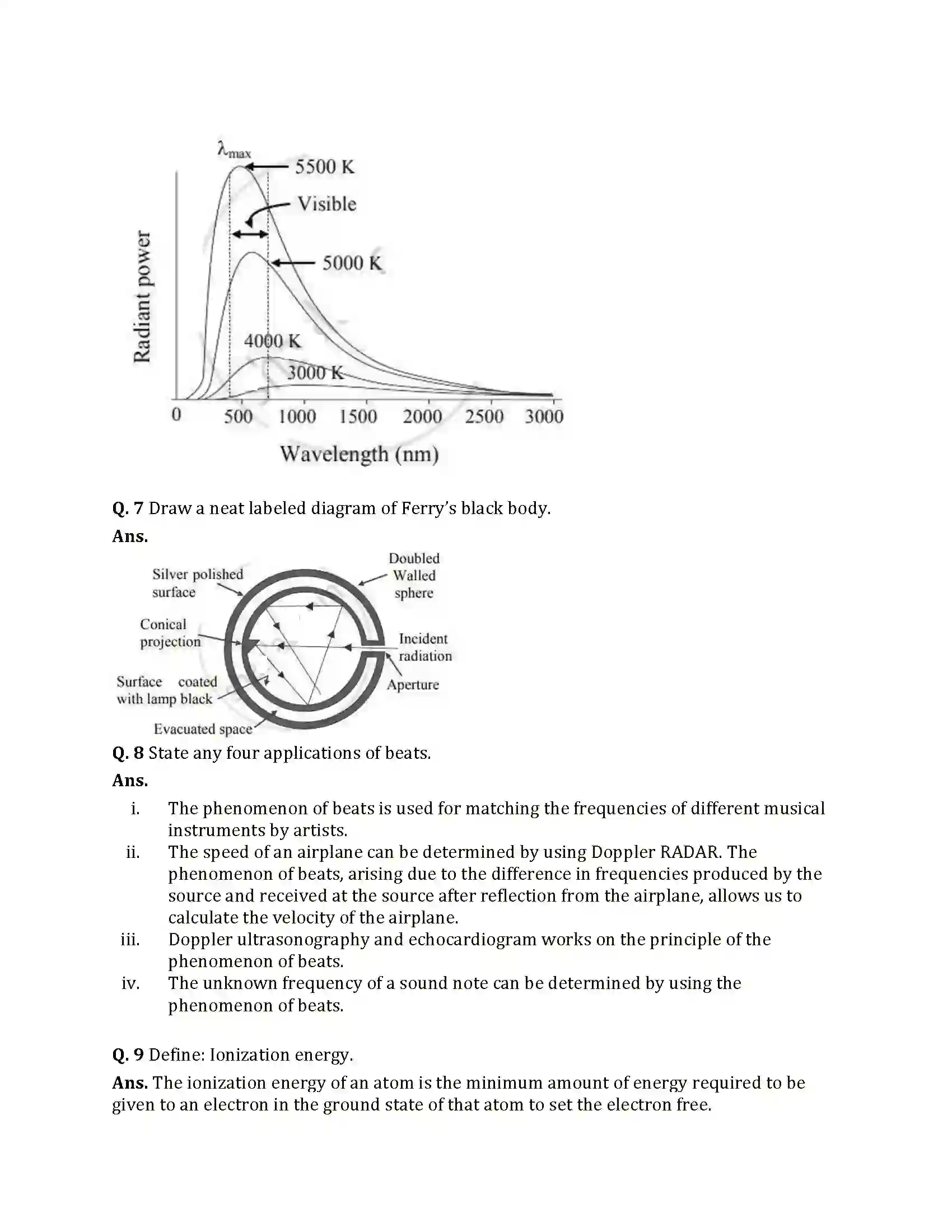Maharashtra Board Class 12th 2025 Physics Set 1 Sample Paper 7