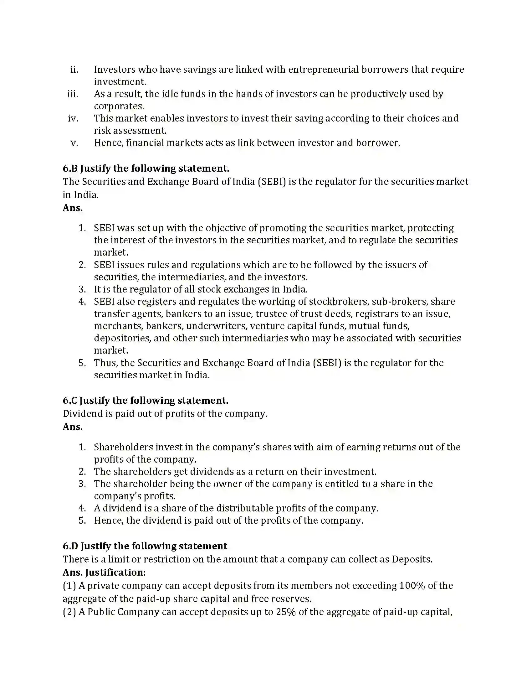Maharashtra Board Class 12th 2025 Secretarial Practice Sample Paper 13