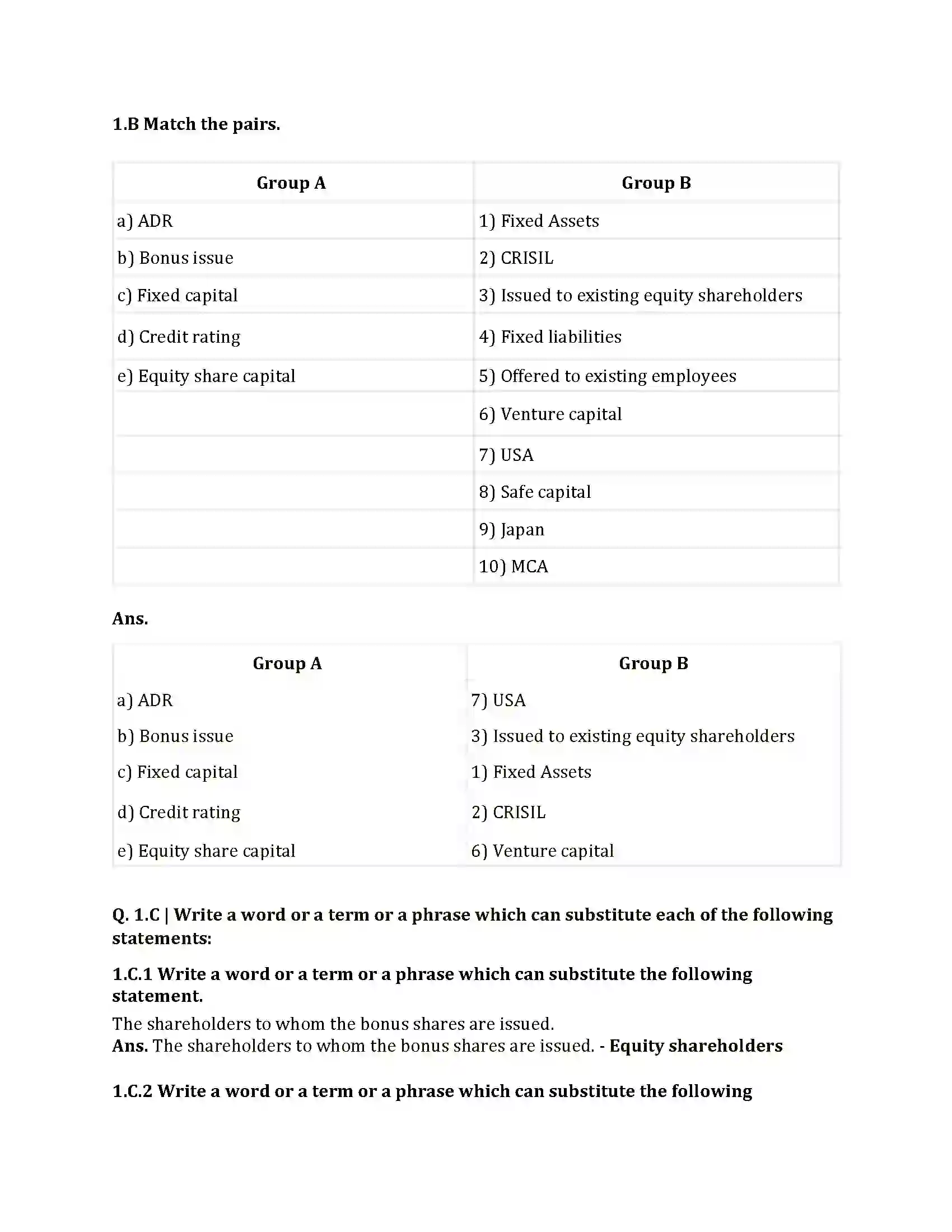 Maharashtra Board Class 12th 2025 Secretarial Practice Sample Paper 2