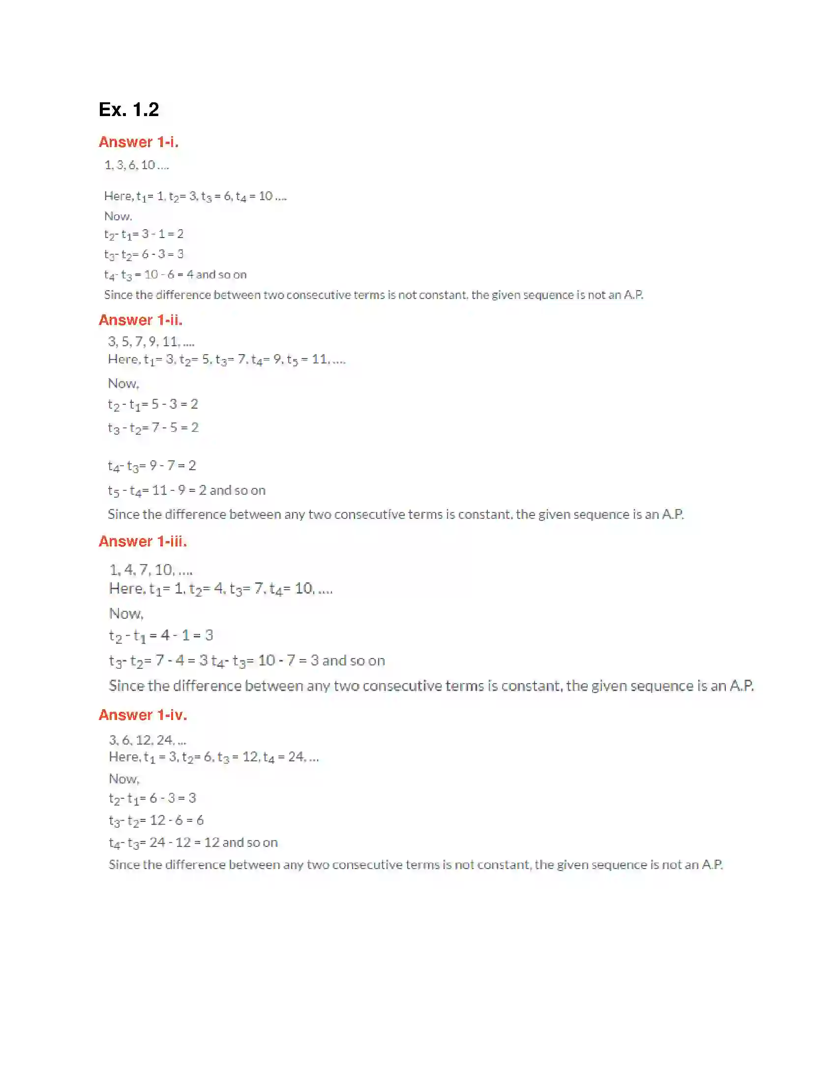 Maharashtra Board Class 10th Algebra - English Medium Arithmetic Progression Solution 10