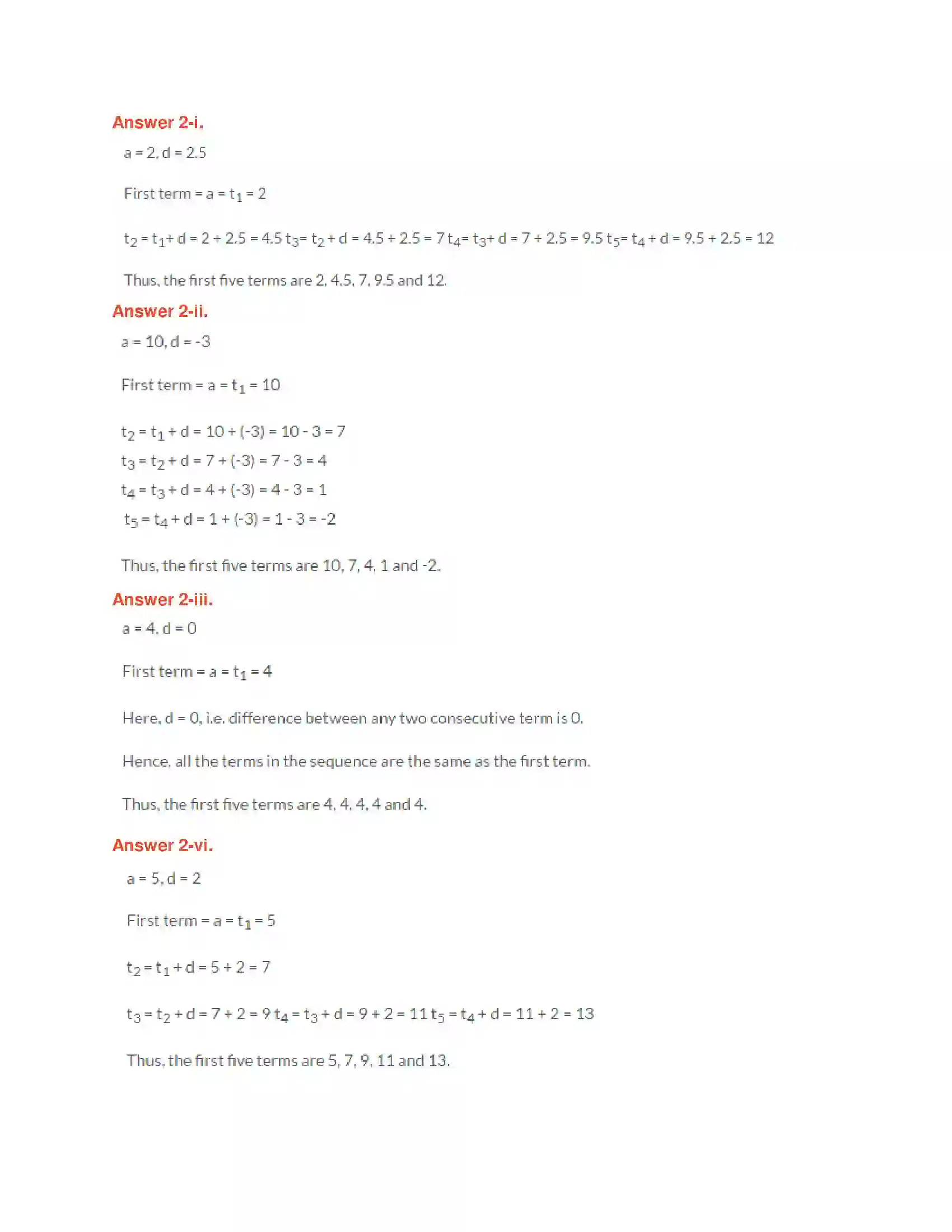 Maharashtra Board Class 10th Algebra - English Medium Arithmetic Progression Solution 12