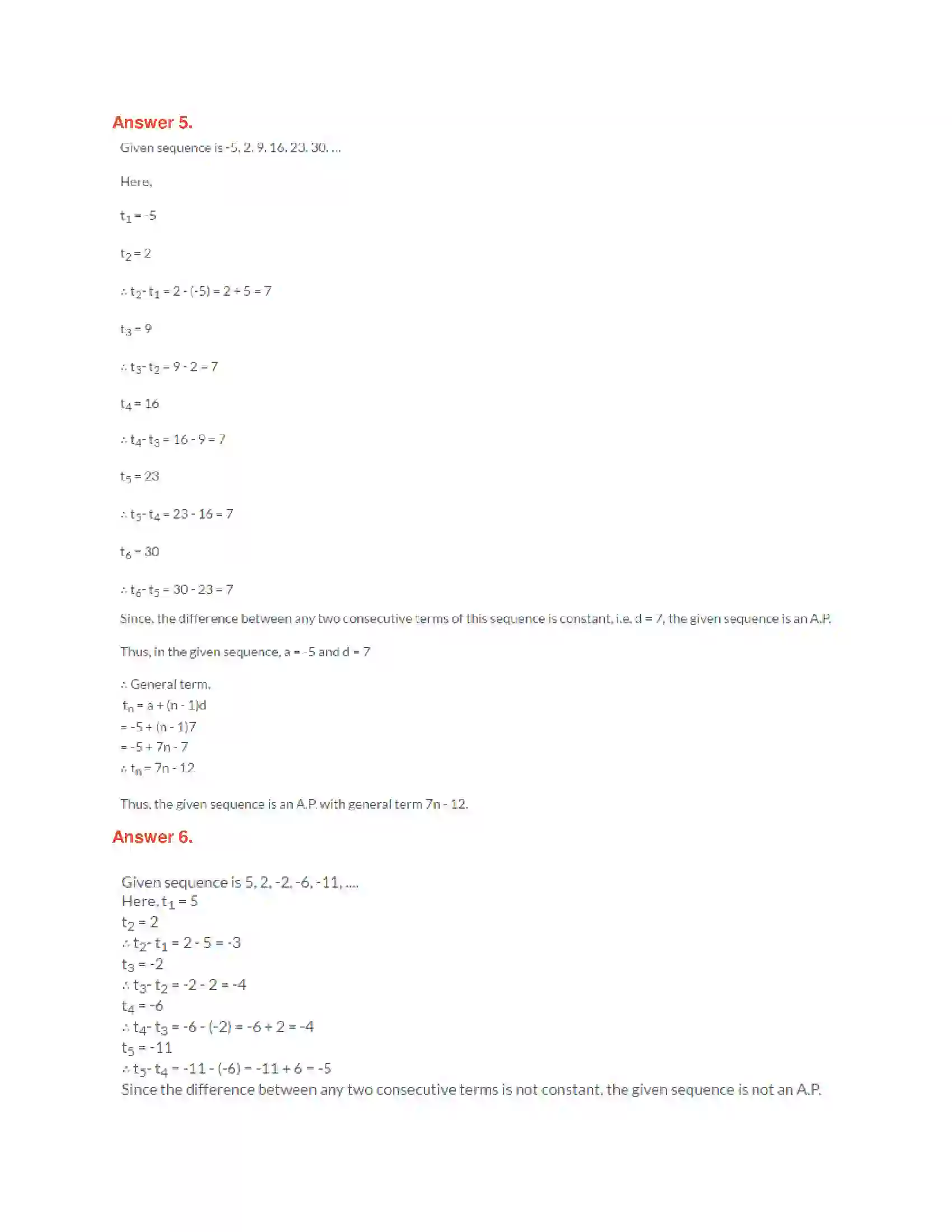 Maharashtra Board Class 10th Algebra - English Medium Arithmetic Progression Solution 16