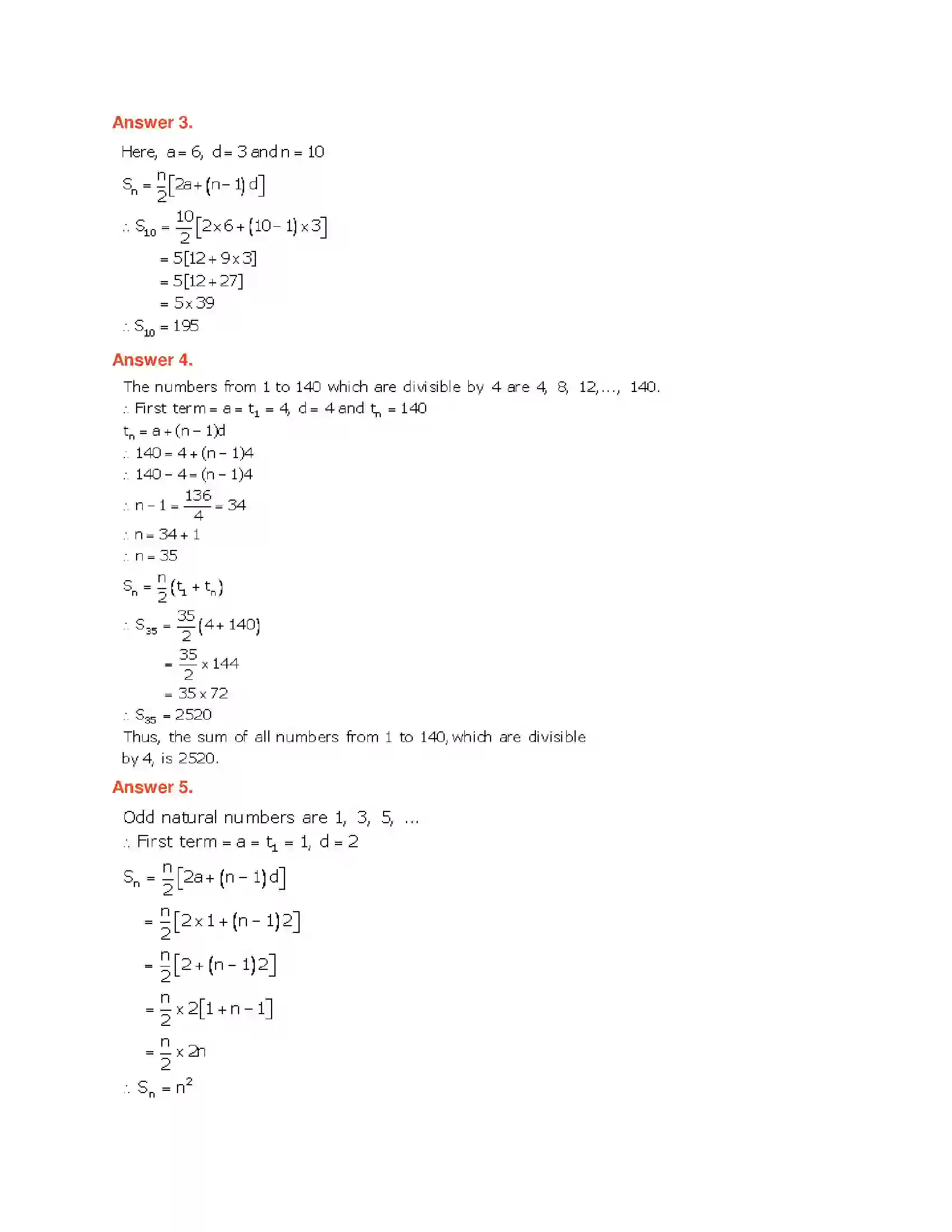 Maharashtra Board Class 10th Algebra - English Medium Arithmetic Progression Solution 20