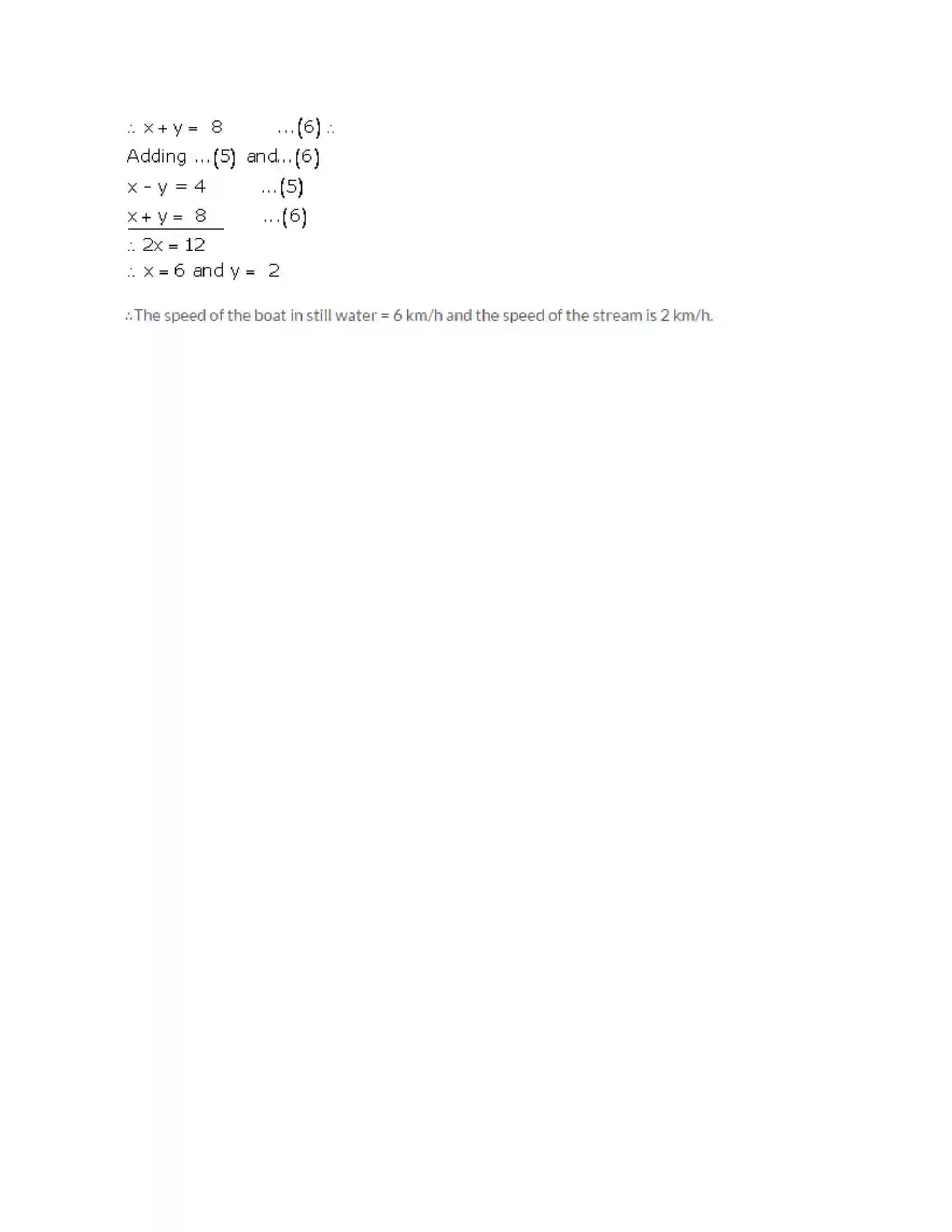 Maharashtra Board Class 10th Algebra - English Medium Linear Equations in Two Variables Solution 29