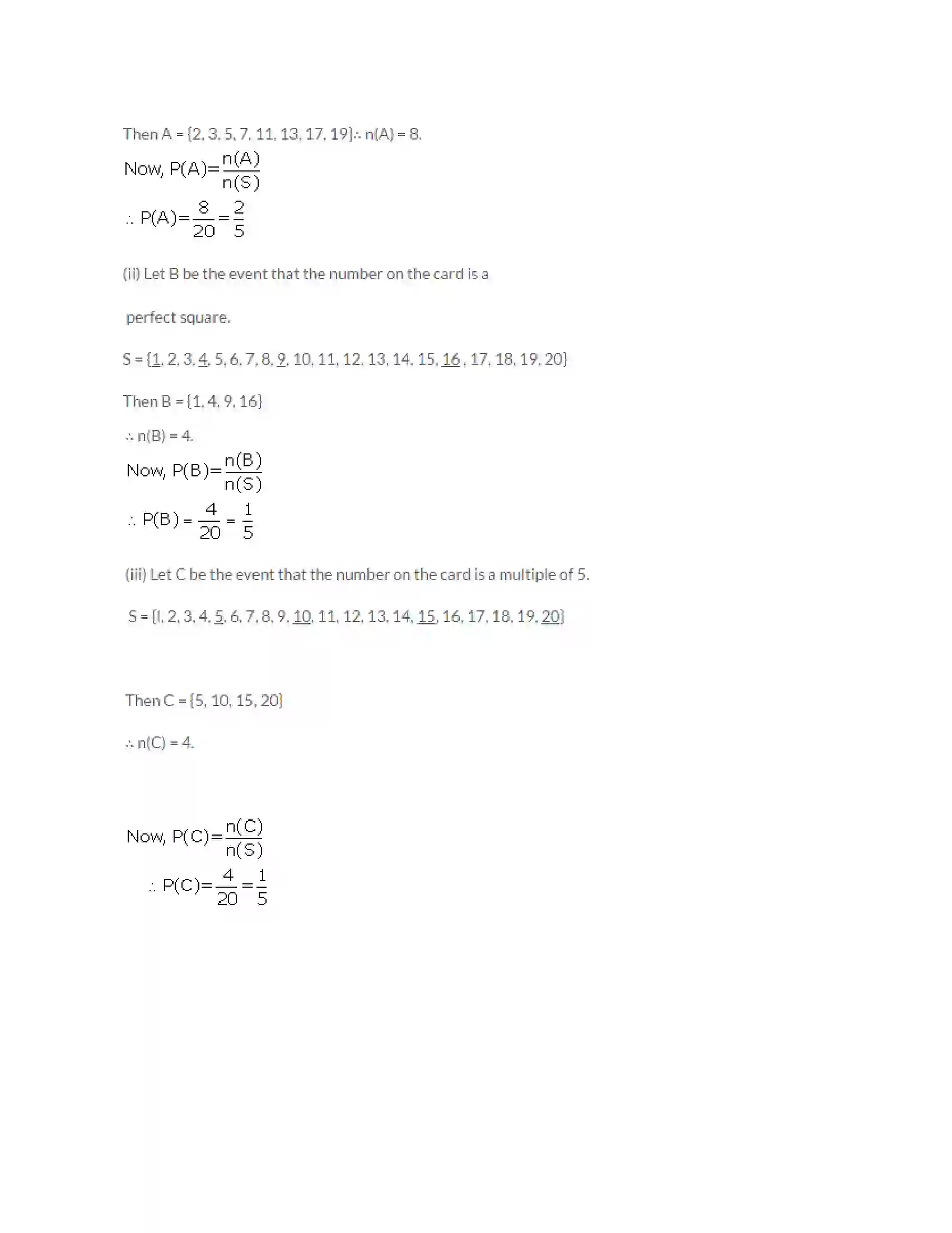 Maharashtra Board Class 10th Algebra - English Medium Probability Solution 12