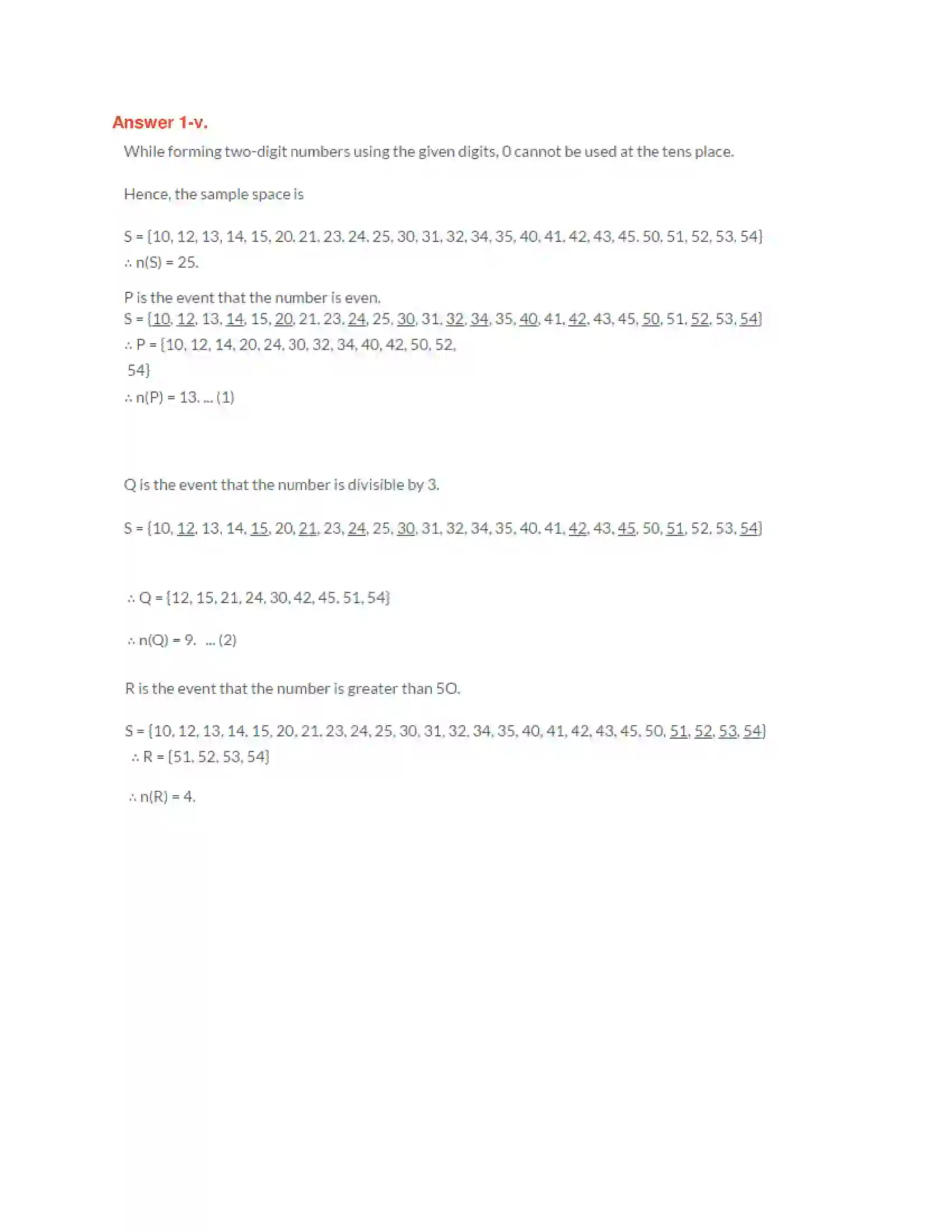 Maharashtra Board Class 10th Algebra - English Medium Probability Solution 5
