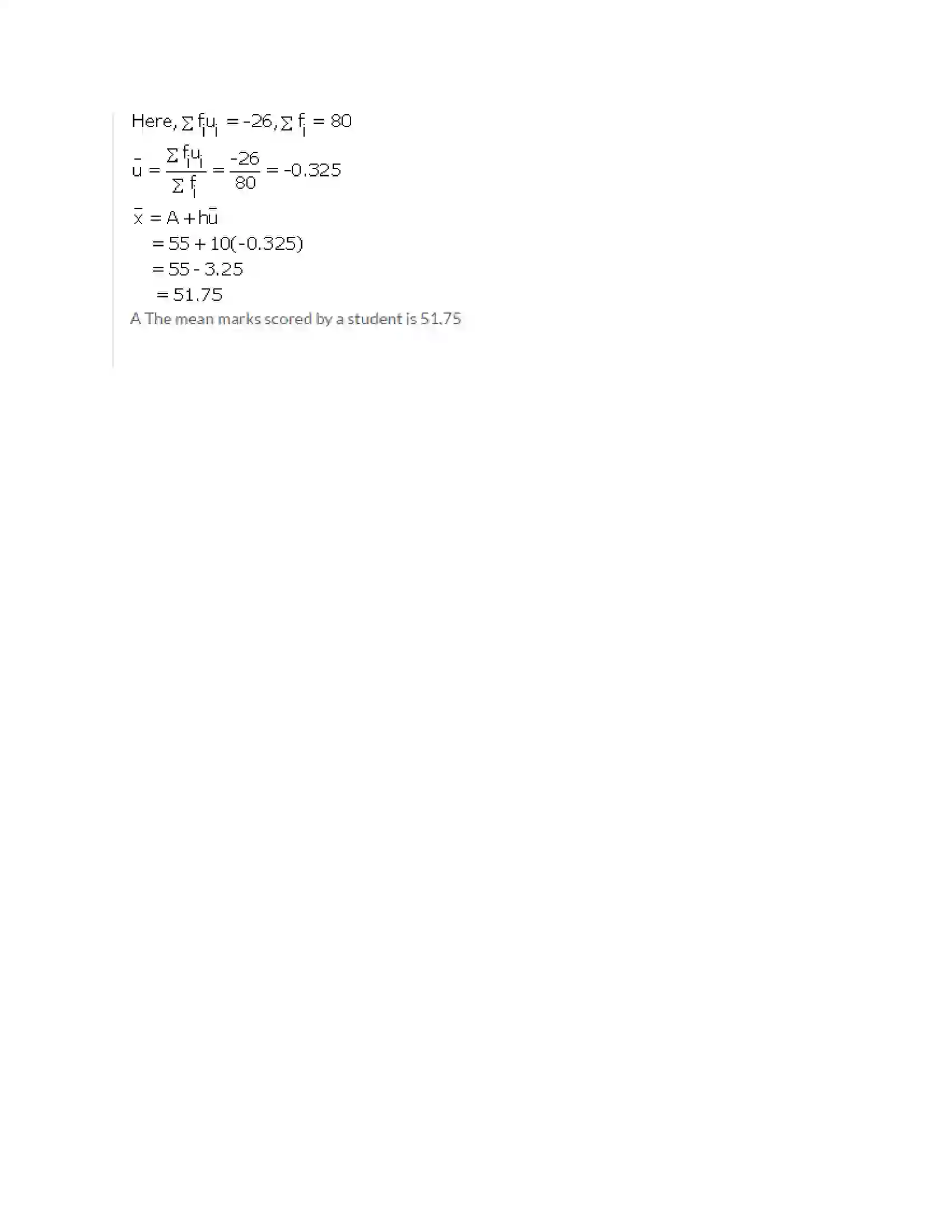 Maharashtra Board Class 10th Algebra - English Medium Statistics-I Solution 12