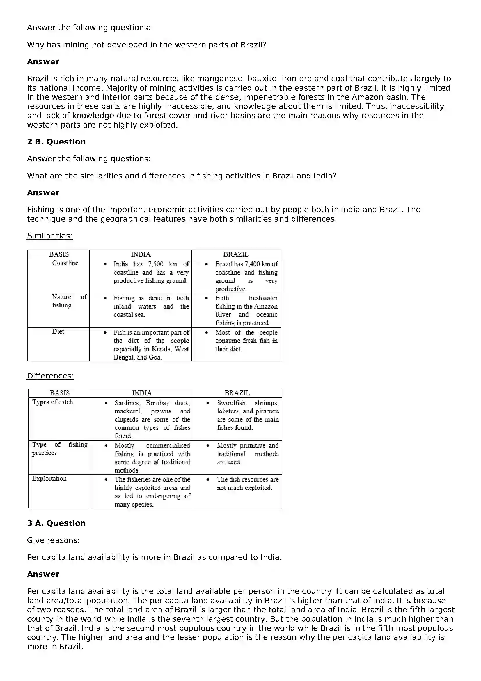 Maharashtra Board Class 10th Geography - English Medium Economy and Occupations Solution 2