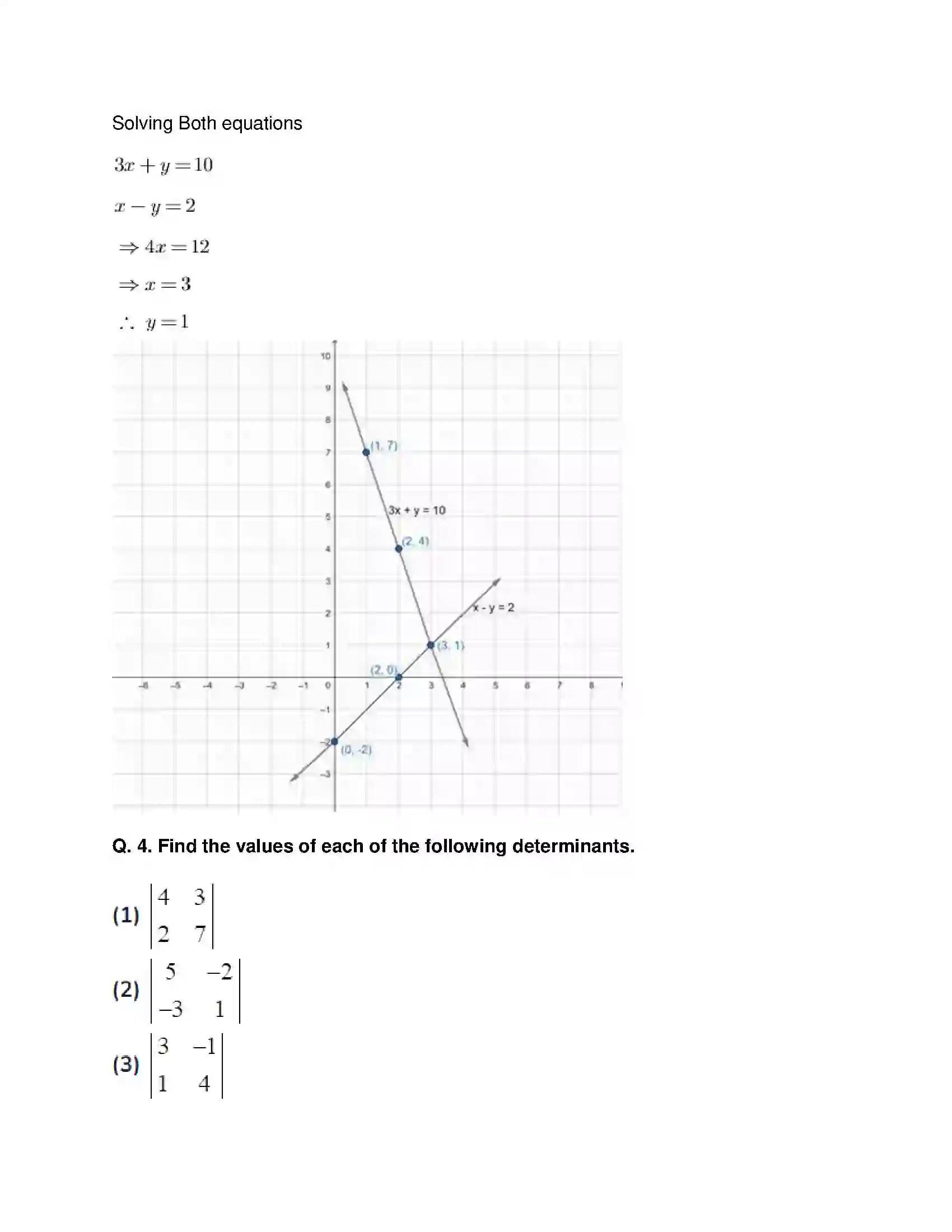 Maharashtra Board Class 10th Mathematics Part-I - English Medium Linear Equations in Two Variables Solution 47