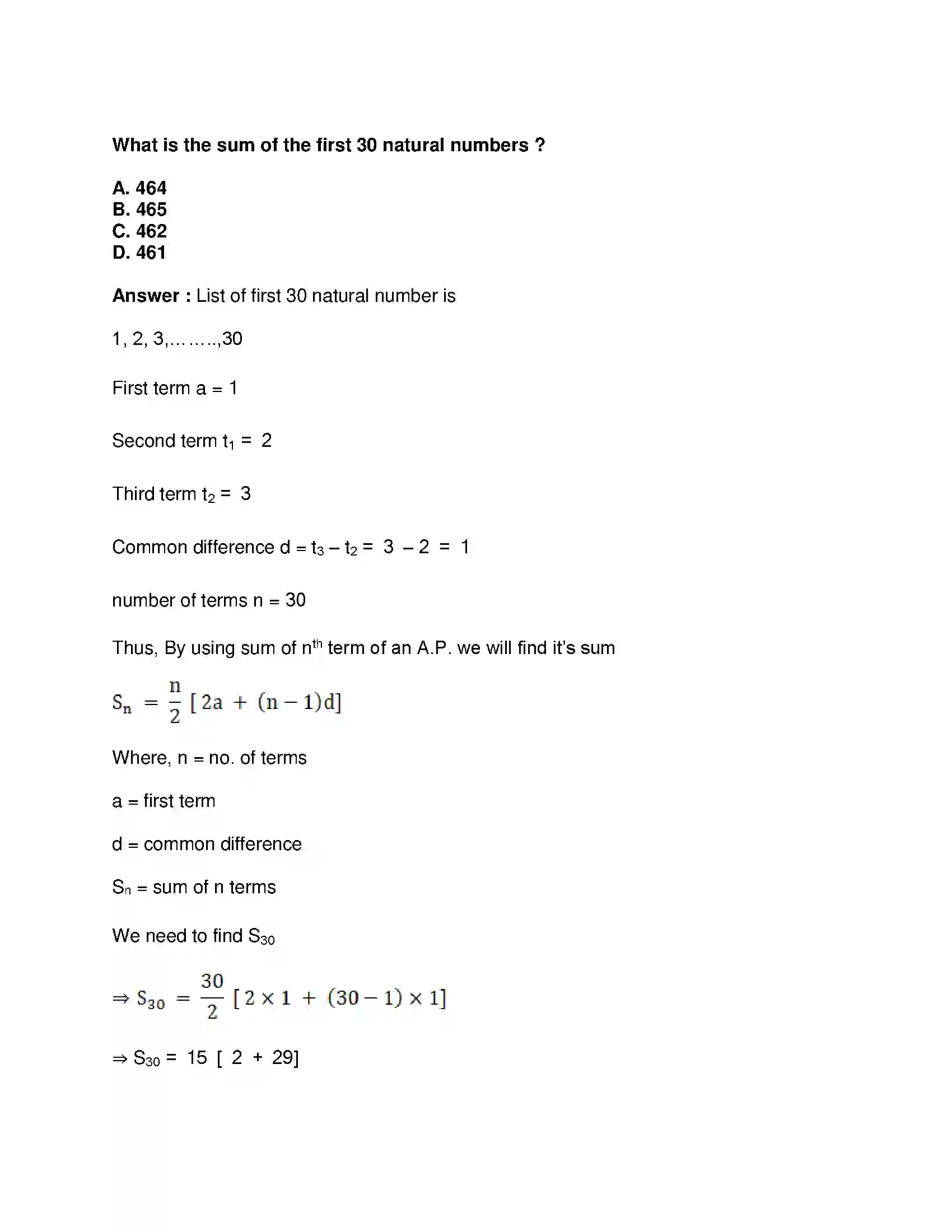 Maharashtra Board Class 10th Mathematics Part-I - English Medium Arithmetic Progression Solution 42