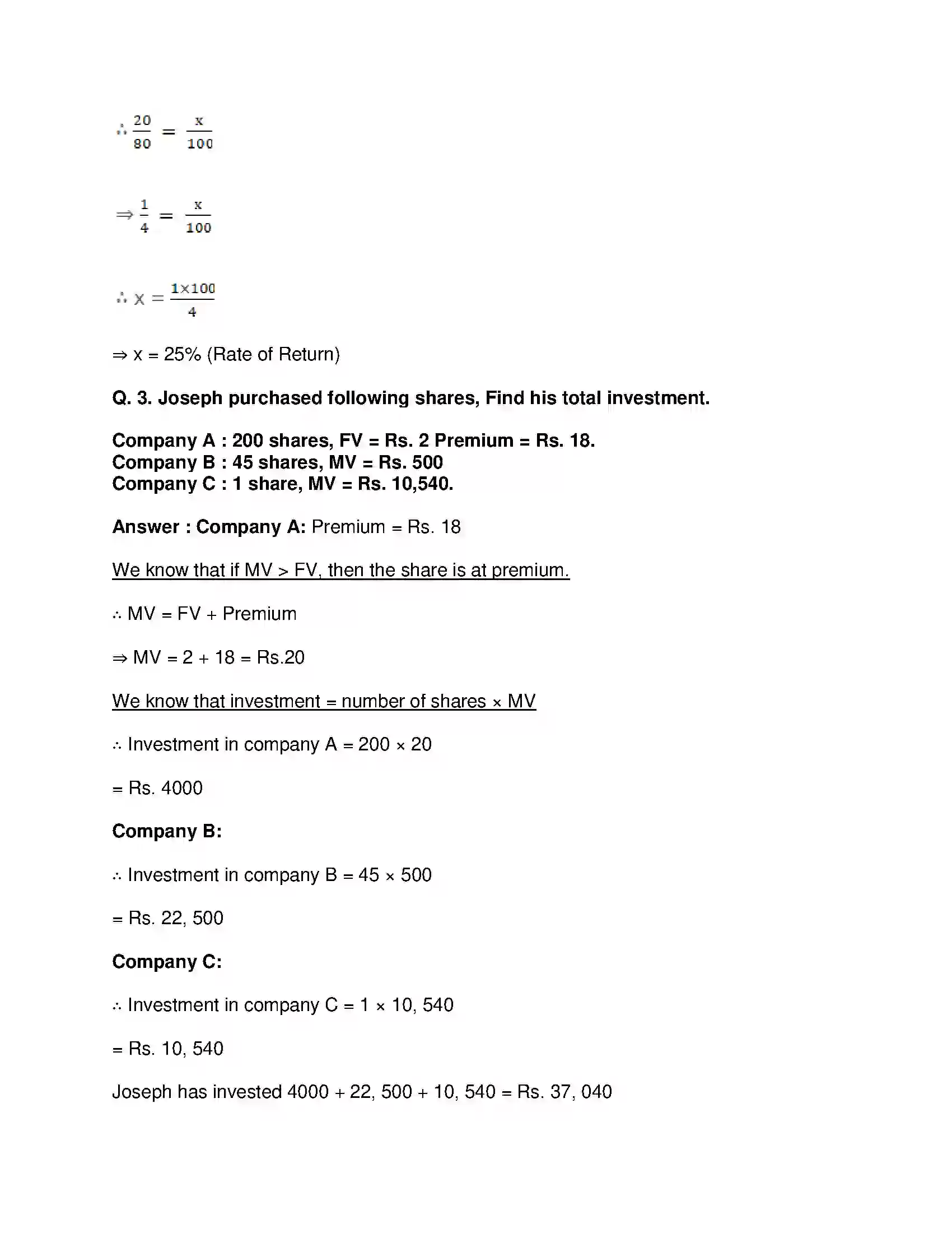 Maharashtra Board Class 10th Mathematics Part-I - English Medium Financial Planning Solution 16