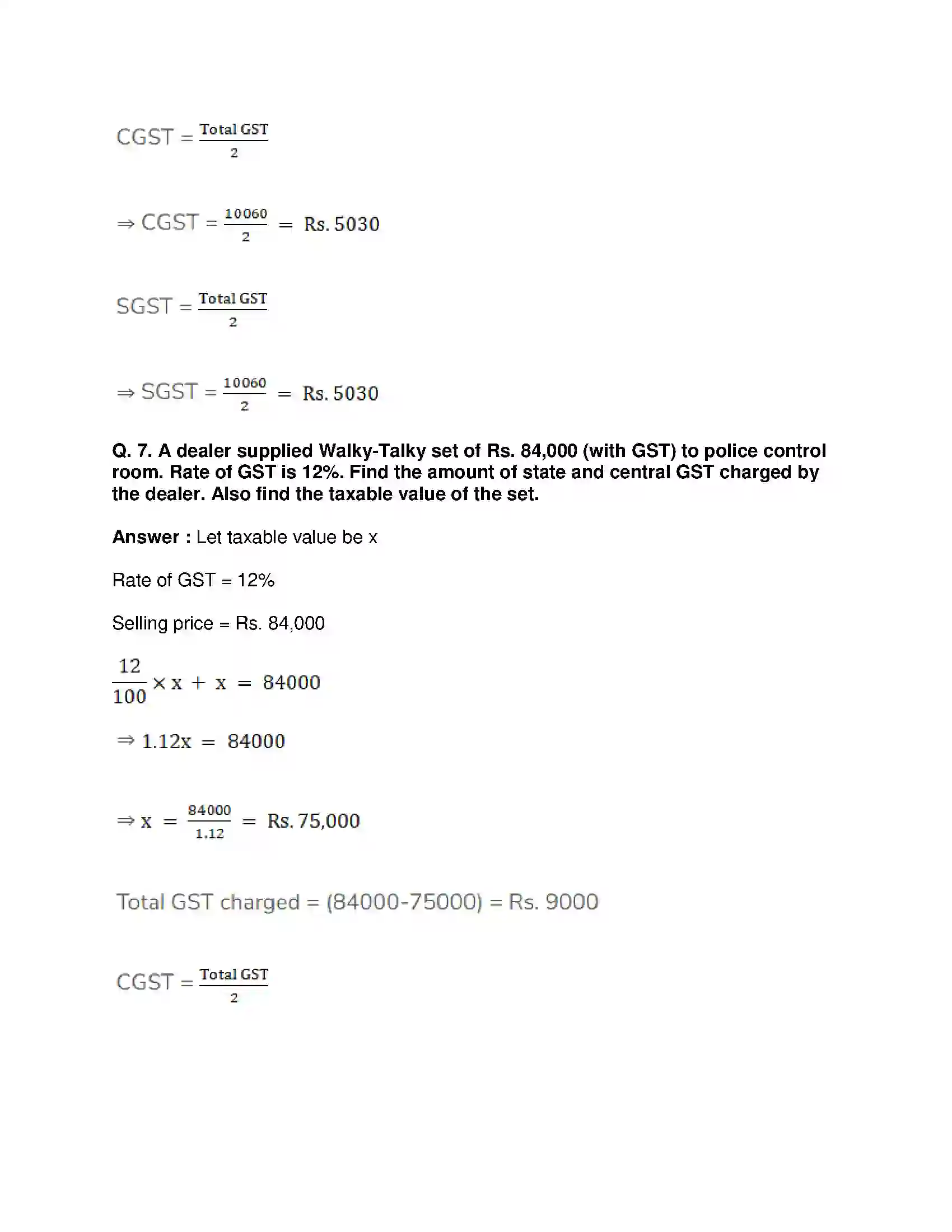 Maharashtra Board Class 10th Mathematics Part-I - English Medium Financial Planning Solution 29