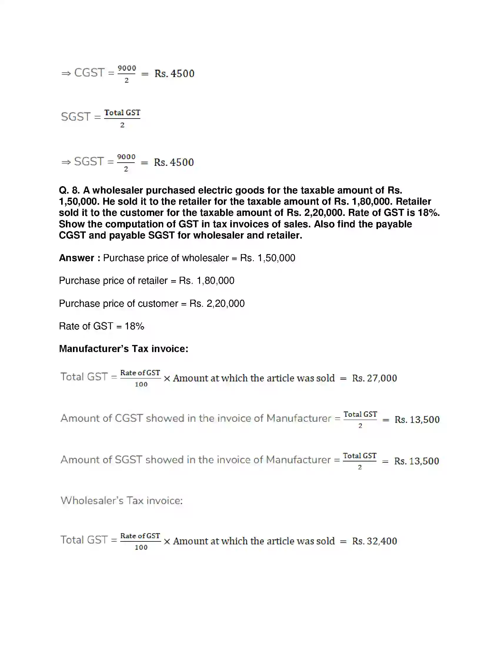 Maharashtra Board Class 10th Mathematics Part-I - English Medium Financial Planning Solution 30