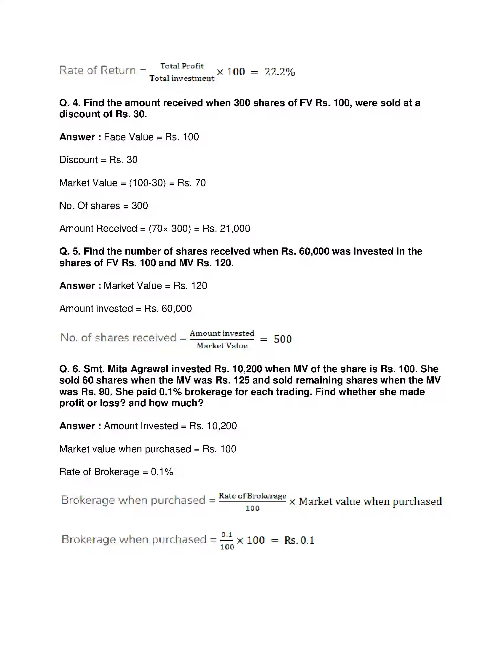 Maharashtra Board Class 10th Mathematics Part-I - English Medium Financial Planning Solution 37