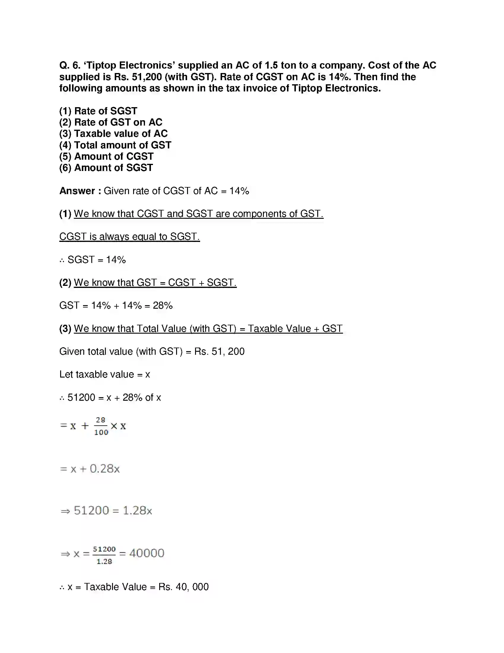 Maharashtra Board Class 10th Mathematics Part-I - English Medium Financial Planning Solution 5