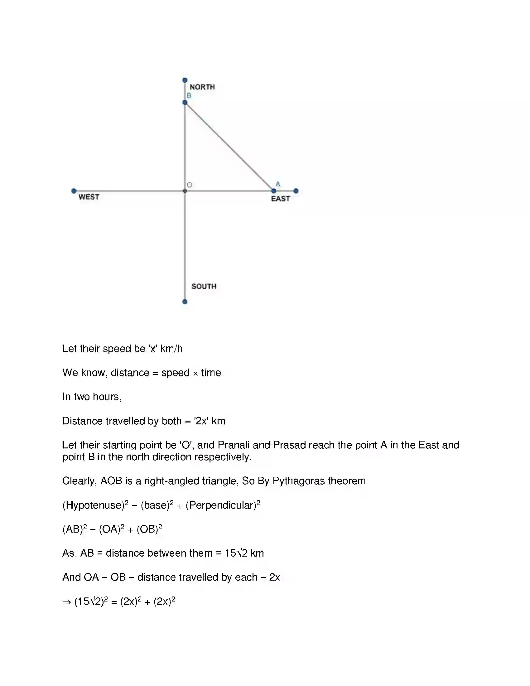 Maharashtra Board Class 10th Mathematics Part-II - English Medium Pythagoras Theorem Solution 33