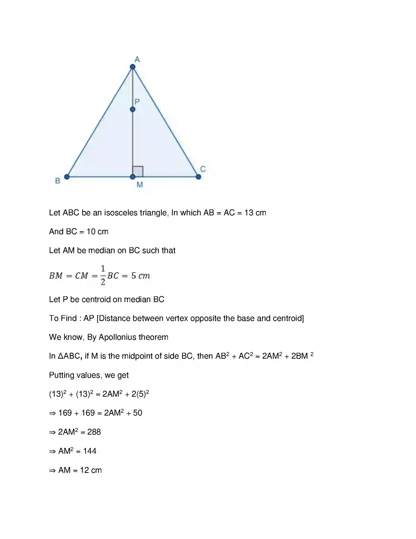 Maharashtra Board Class 10th Mathematics Part-II - English Medium Pythagoras Theorem Solution 39