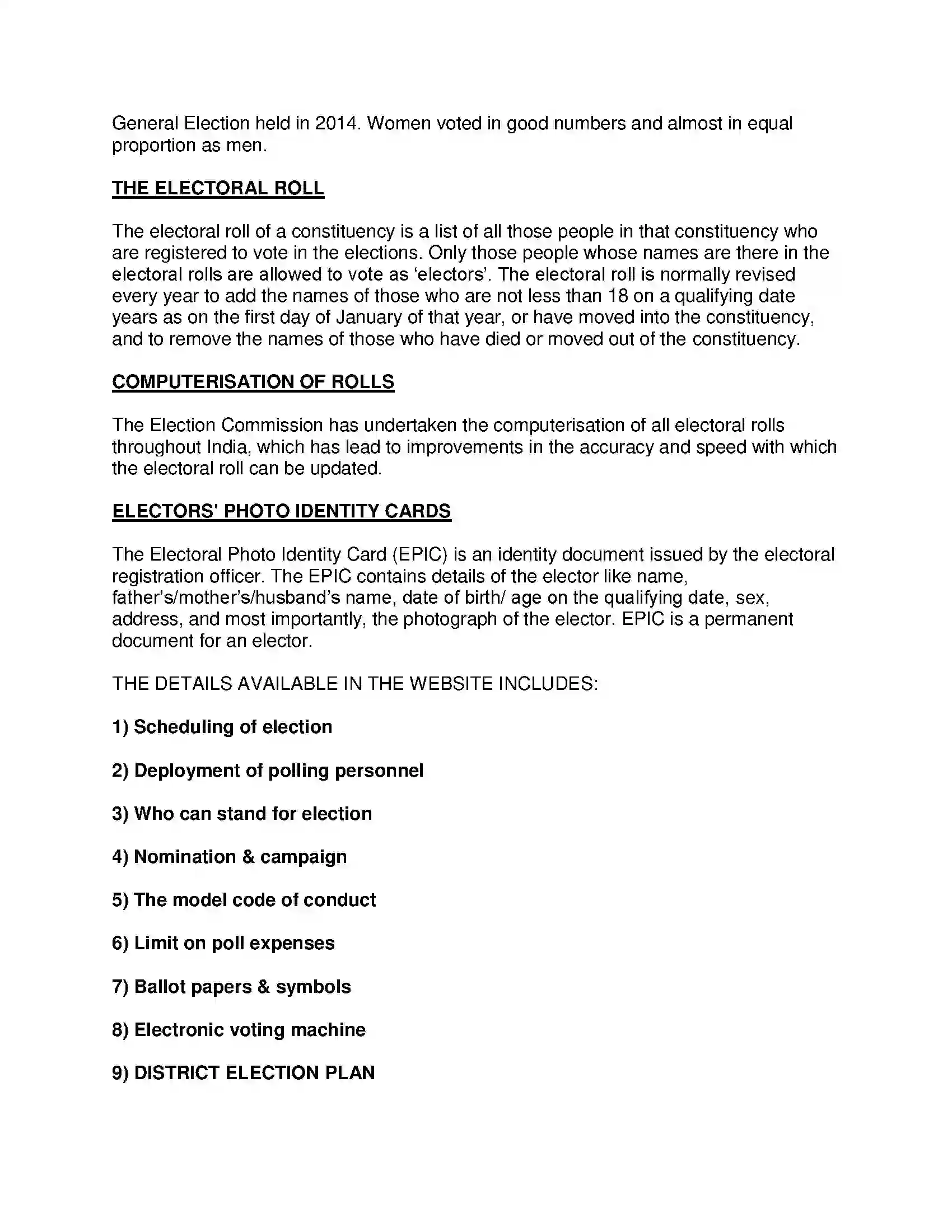 Maharashtra Board Class 10th Political Science - English Medium Working of the Constitution Solution 9