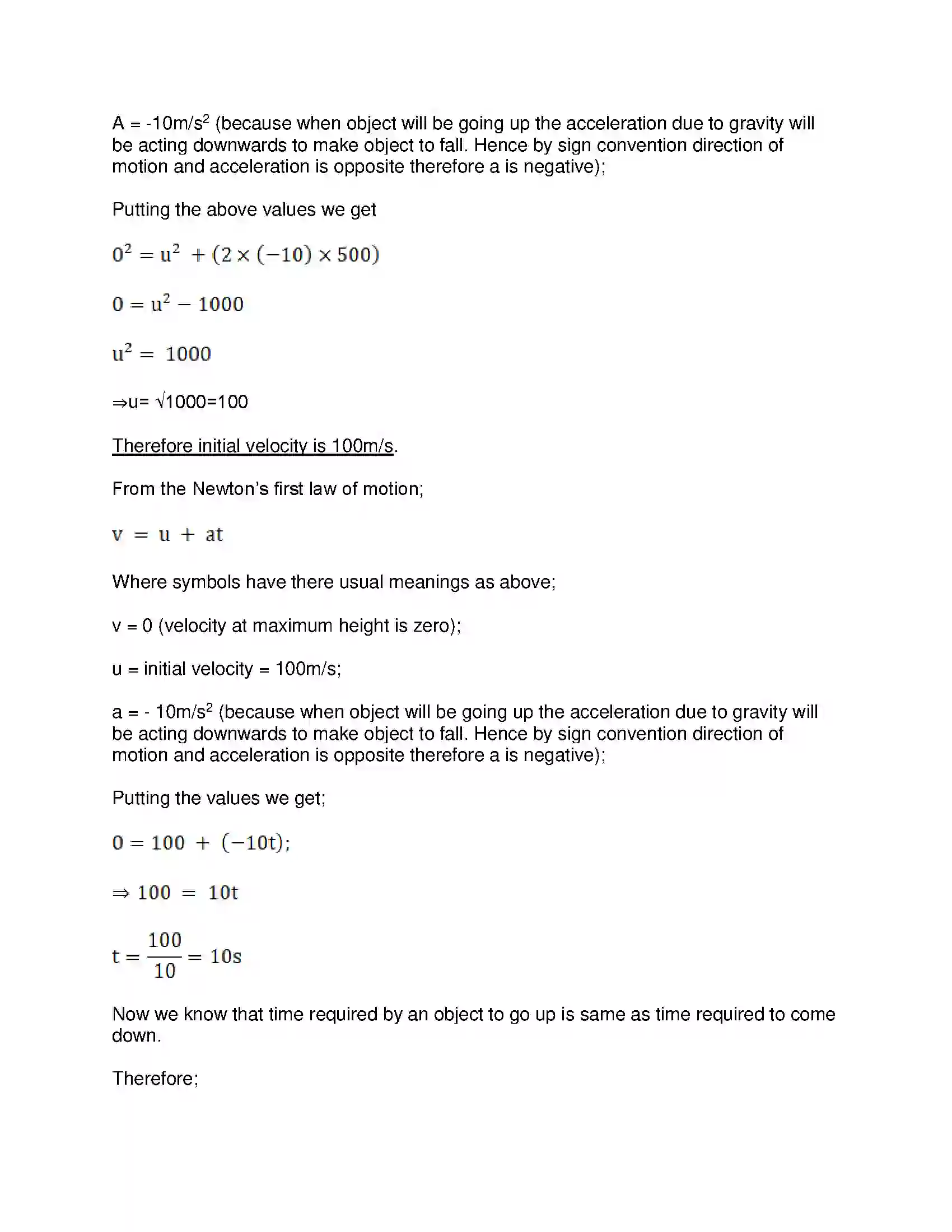 Maharashtra Board Class 10th Science & Technology-I - English Medium Gravitation Solution 16