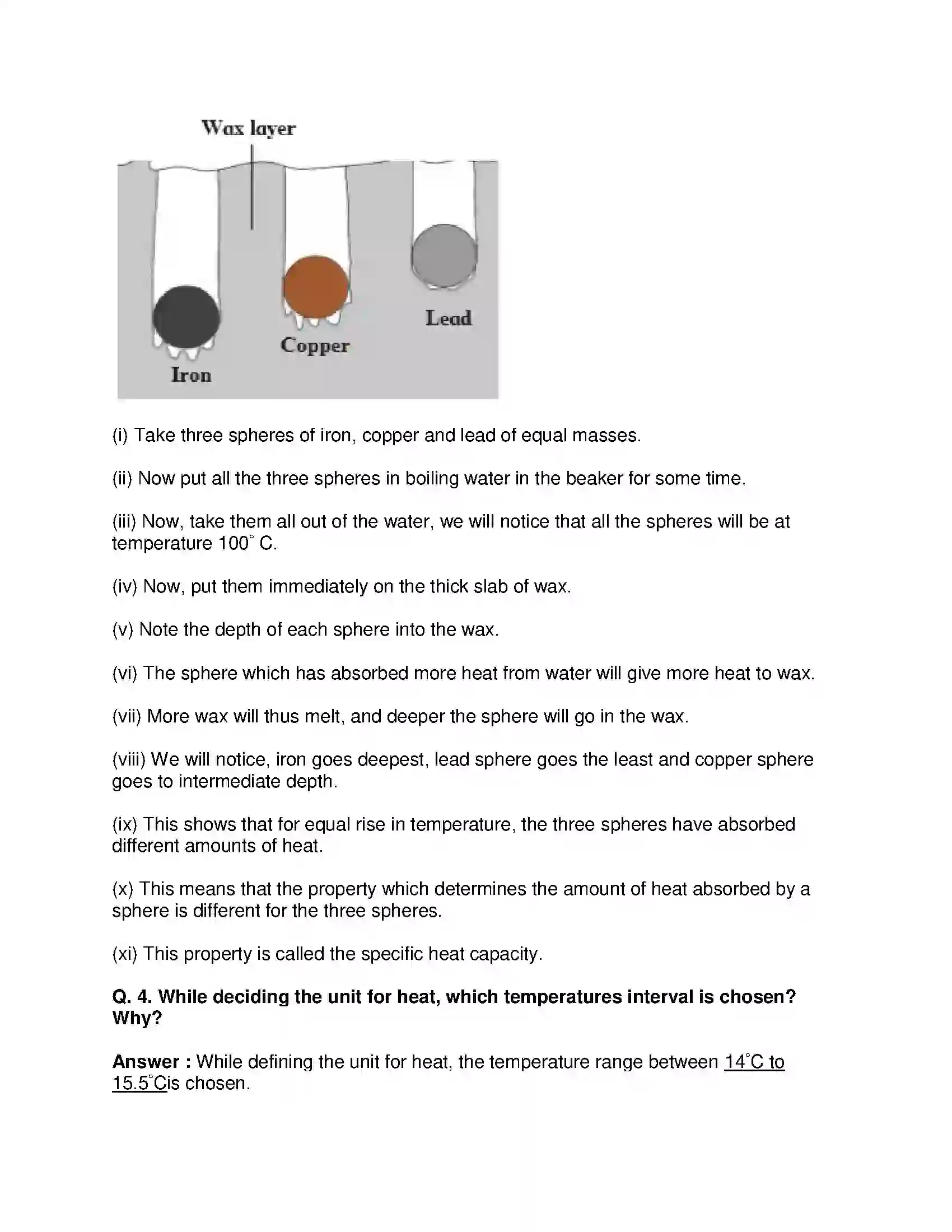 Maharashtra Board Class 10th Science & Technology-I - English Medium Heat Solution 3
