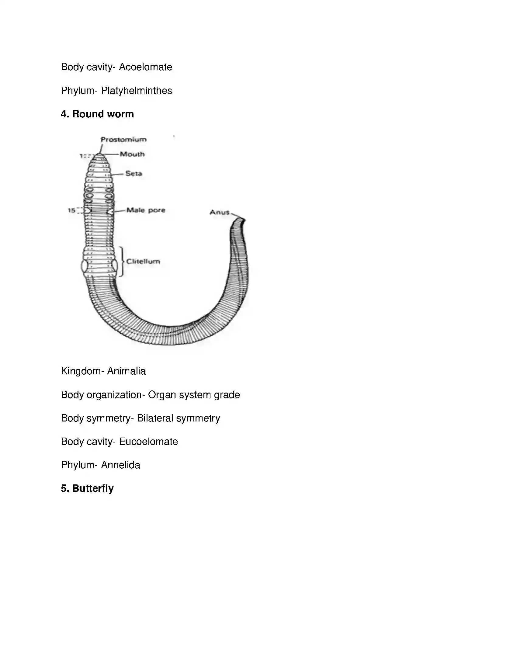 Maharashtra Board Class 10th Science & Technology-II - English Medium Animal Classification Solution 12