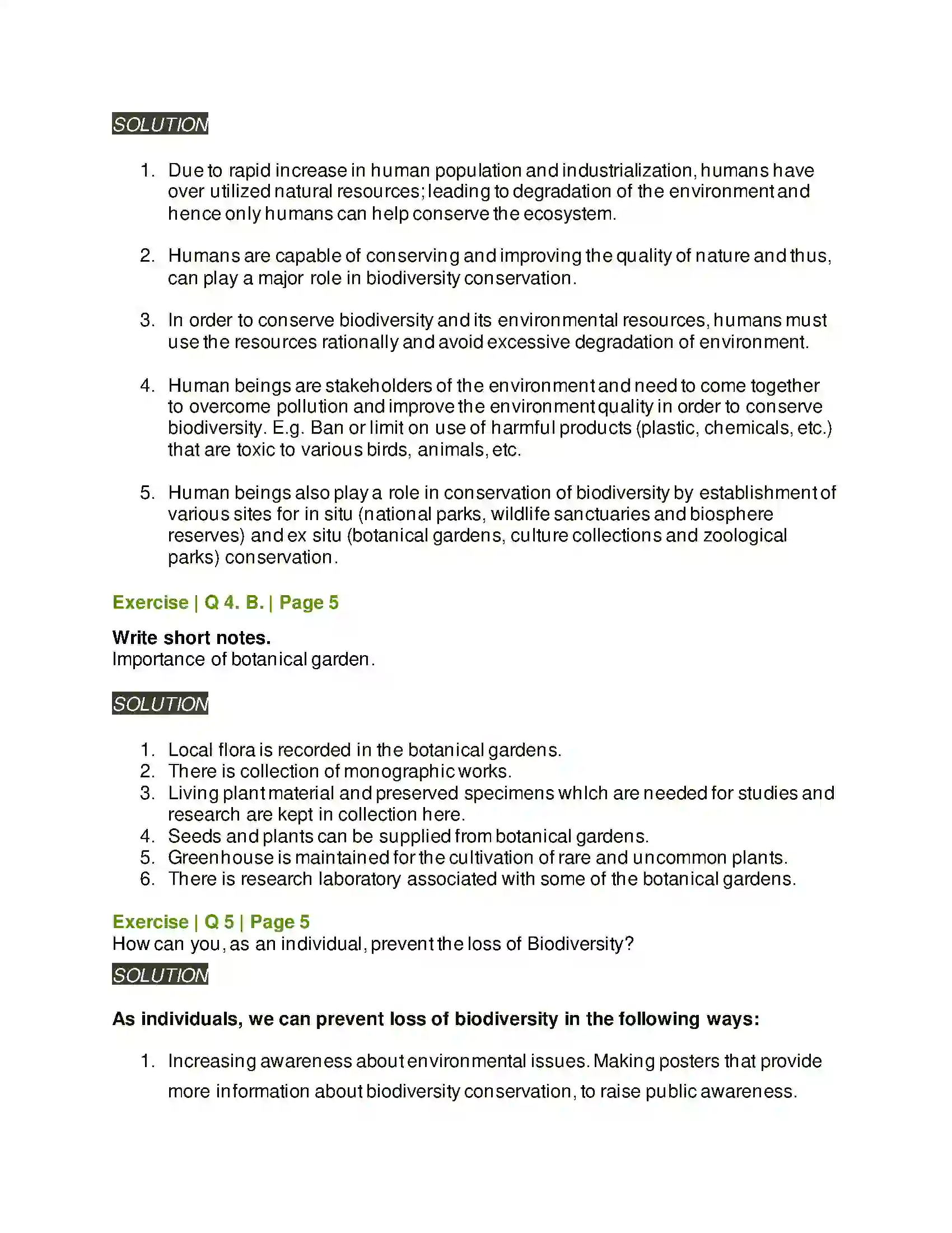Maharashtra Board Class 11th Biology Living World Solution 4