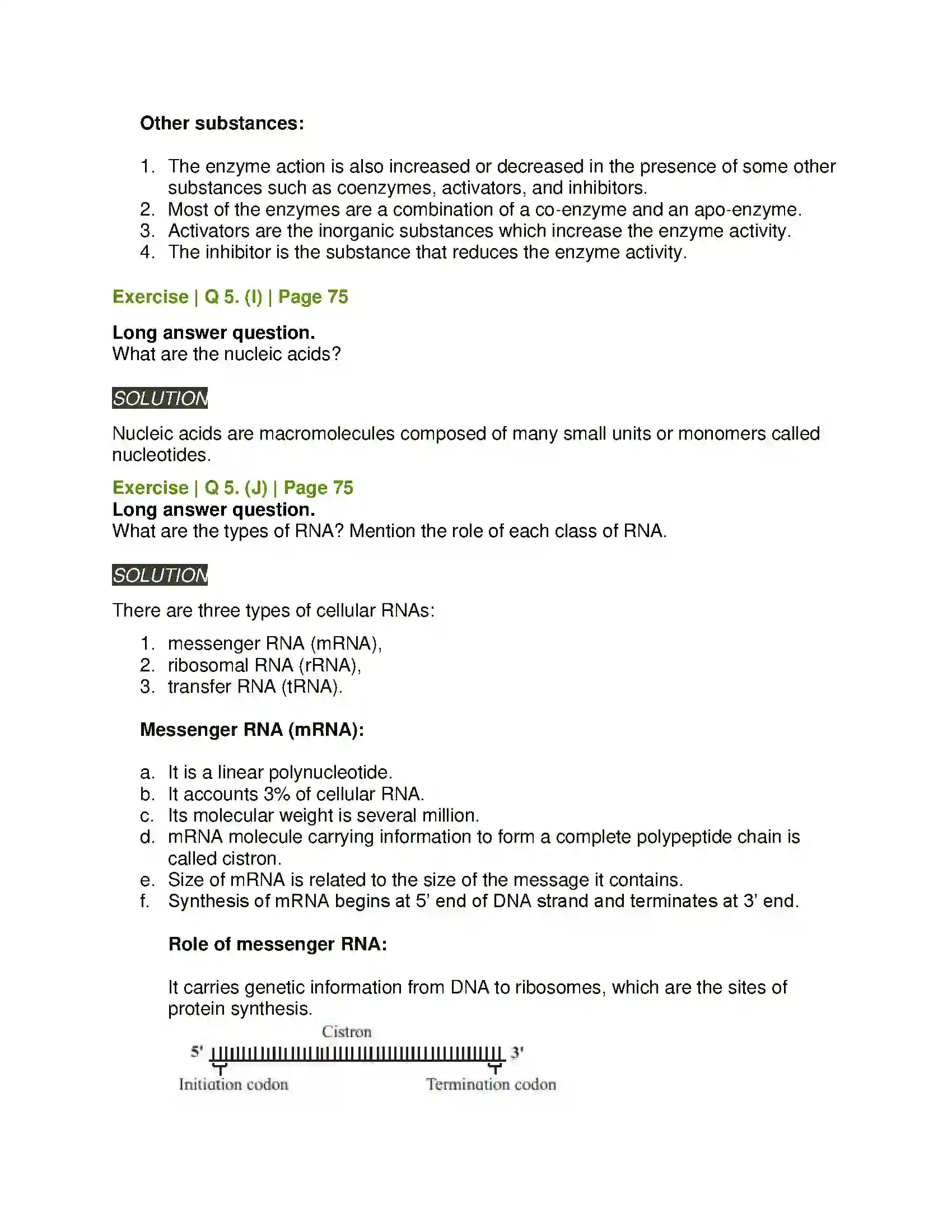 Maharashtra Board Class 11th Biology Biomolecules Solution 18