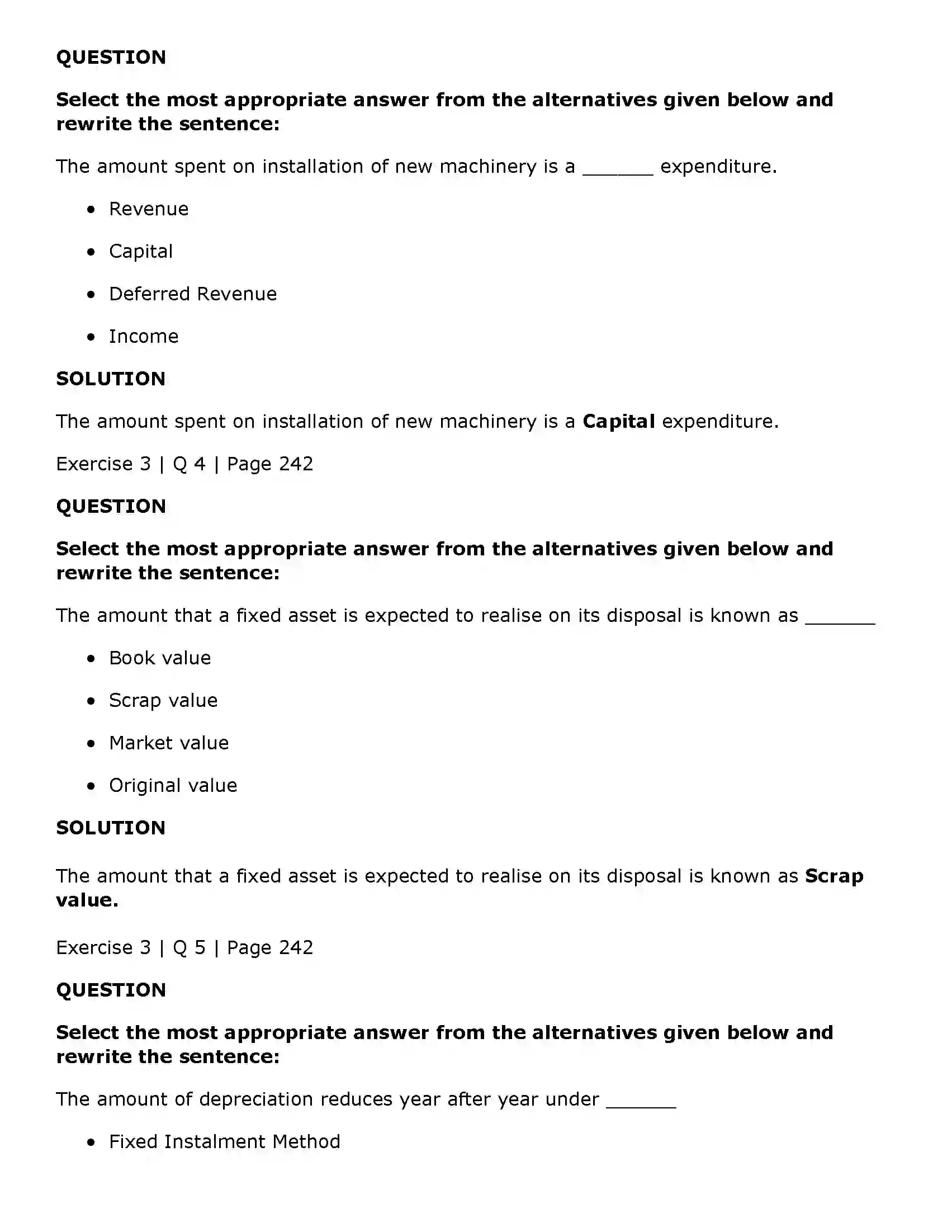Maharashtra Board Class 11th Book Keeping & Accountancy Depreciation Solution 7
