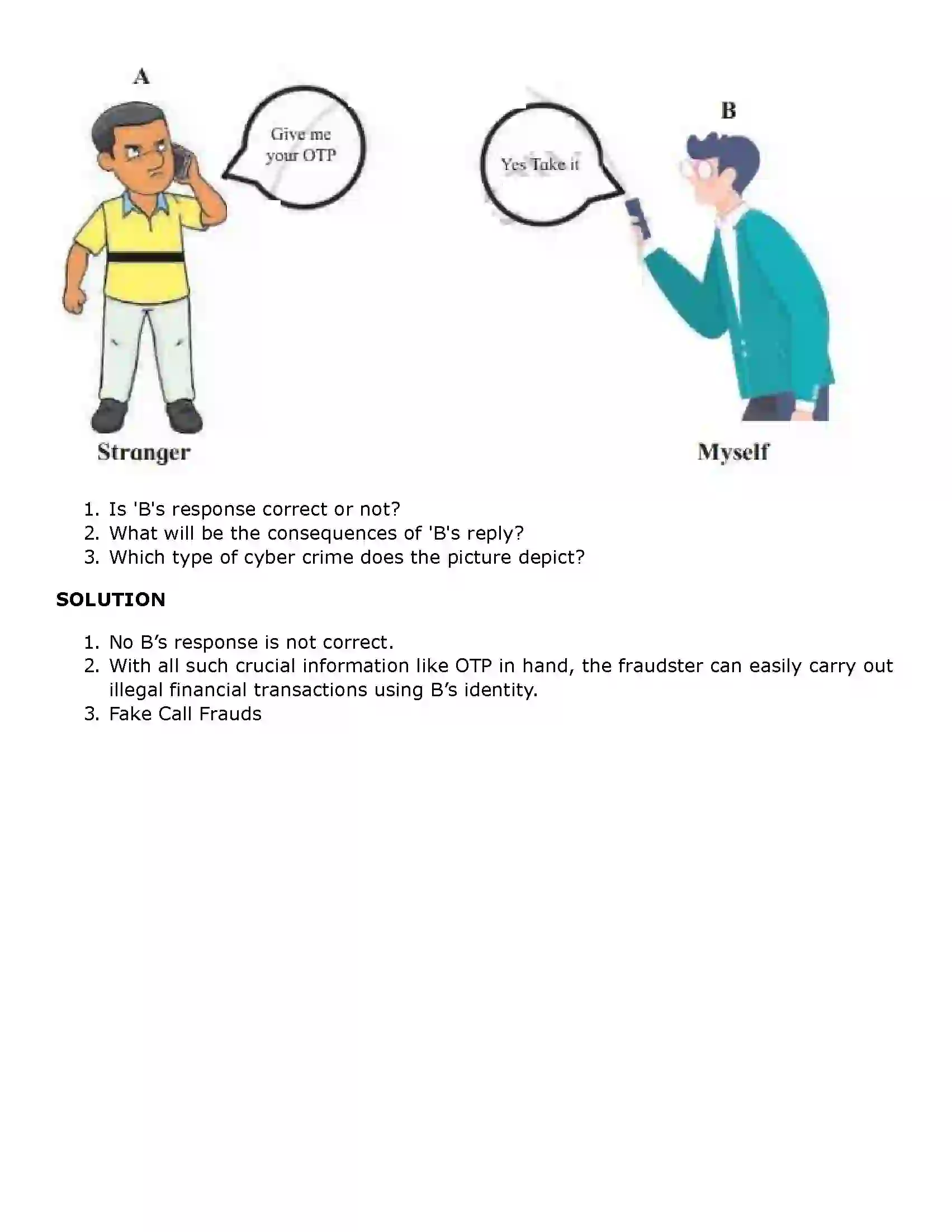 Maharashtra Board Class 11th Information Technology (IT) Cyber Law Solution 6
