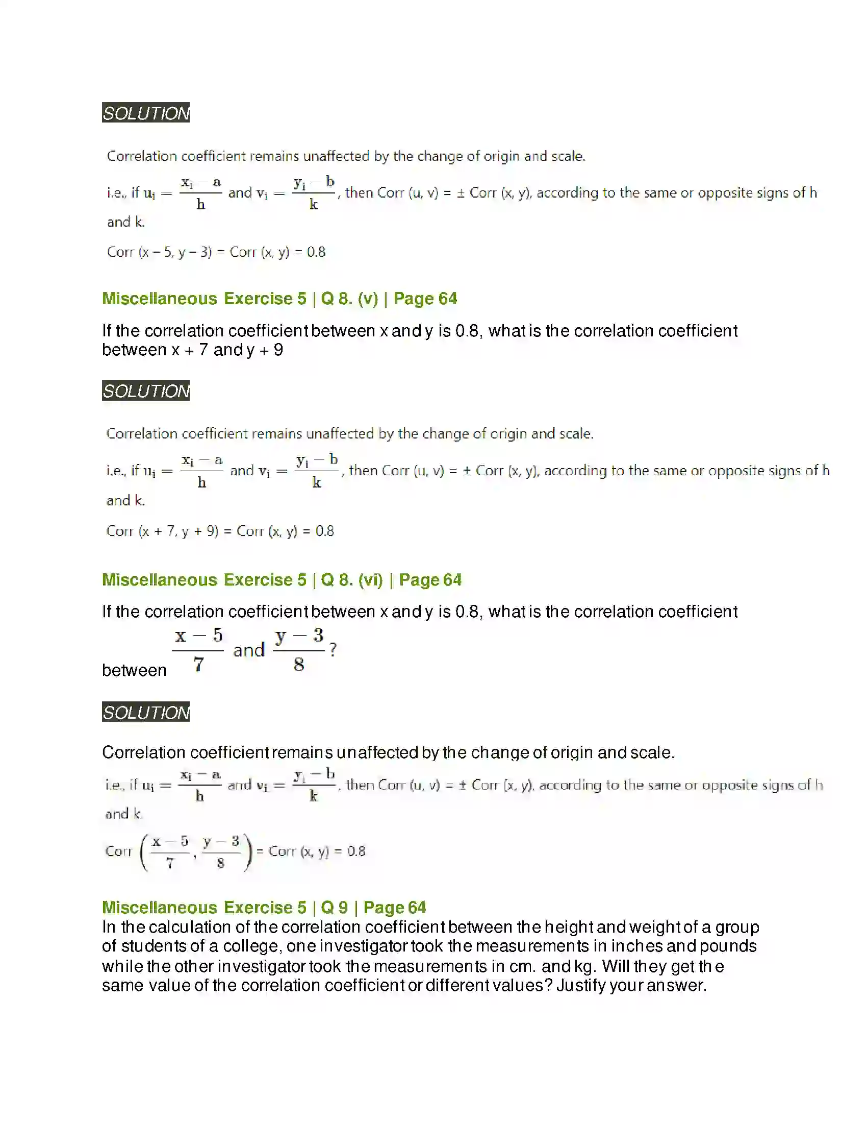 Maharashtra Board Class 11th Mathematics & Statistics - 2 Correlation Solution 23
