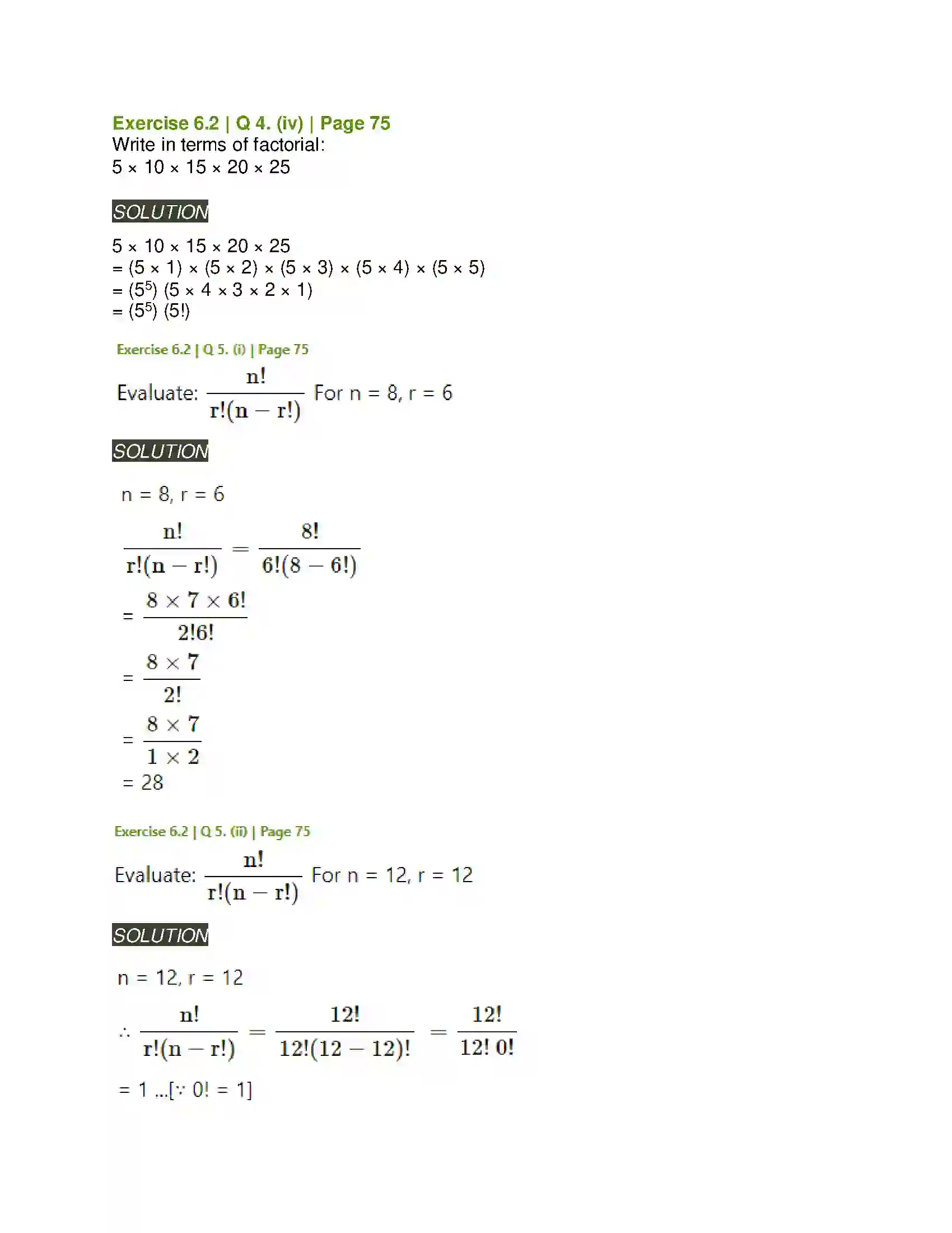 Maharashtra Board Class 11th Mathematics & Statistics - 2 Permutations and Combinations Solution 14