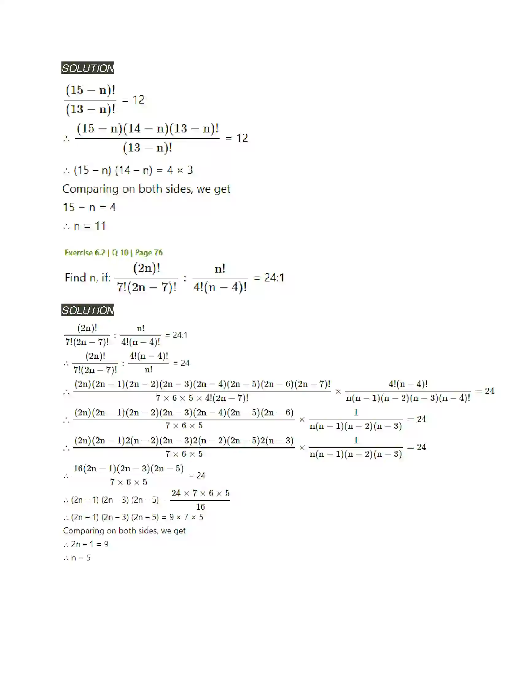 Maharashtra Board Class 11th Mathematics & Statistics - 2 Permutations and Combinations Solution 18