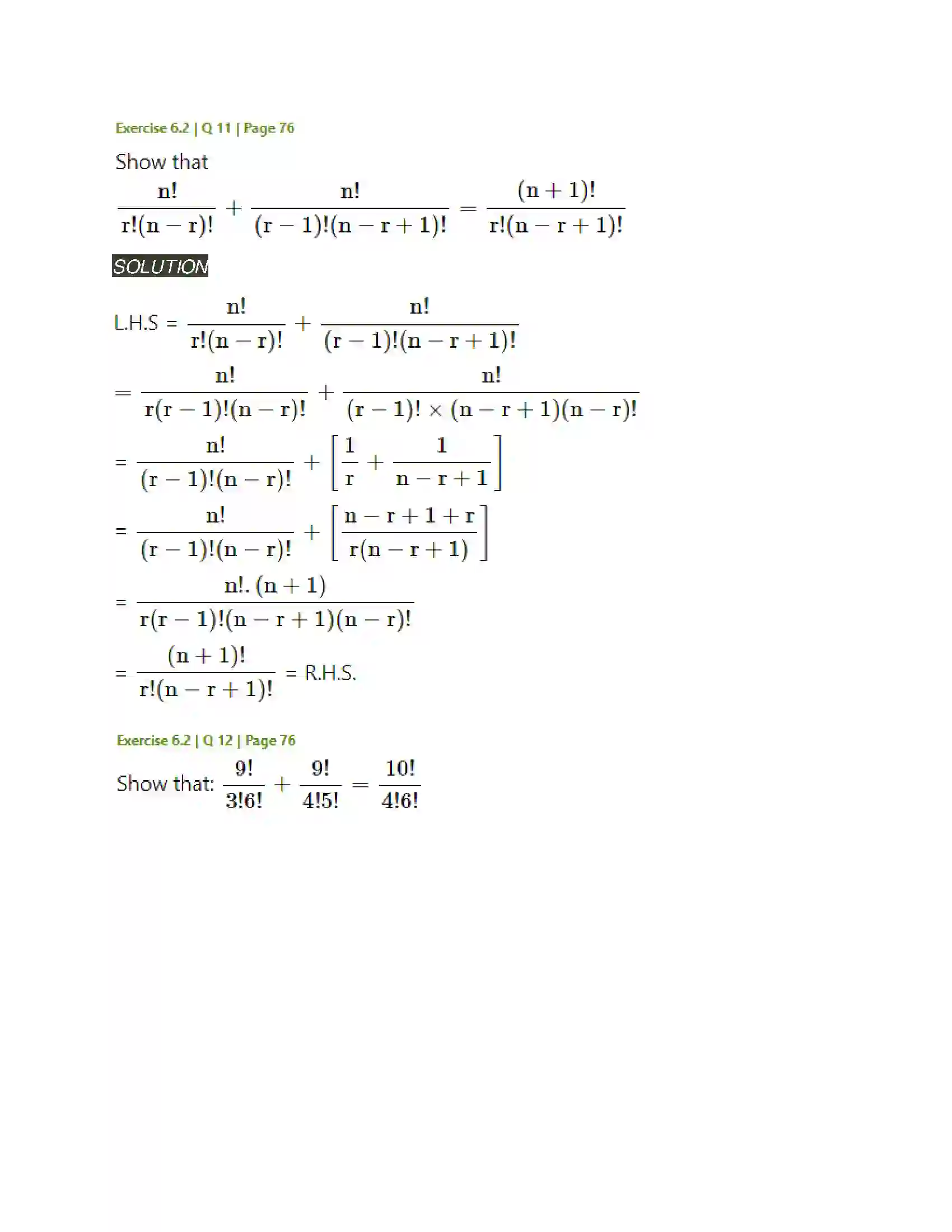 Maharashtra Board Class 11th Mathematics & Statistics - 2 Permutations and Combinations Solution 19