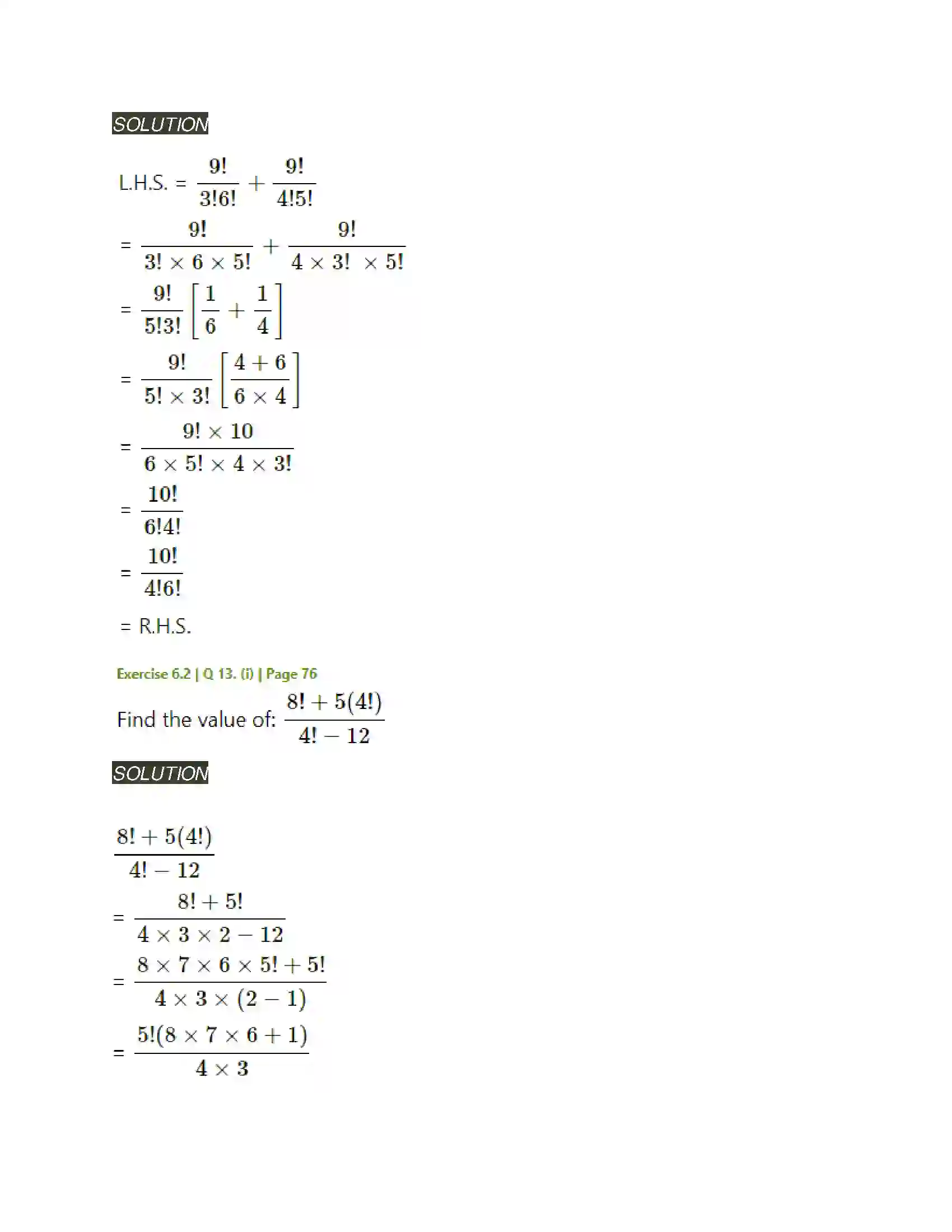 Maharashtra Board Class 11th Mathematics & Statistics - 2 Permutations and Combinations Solution 20