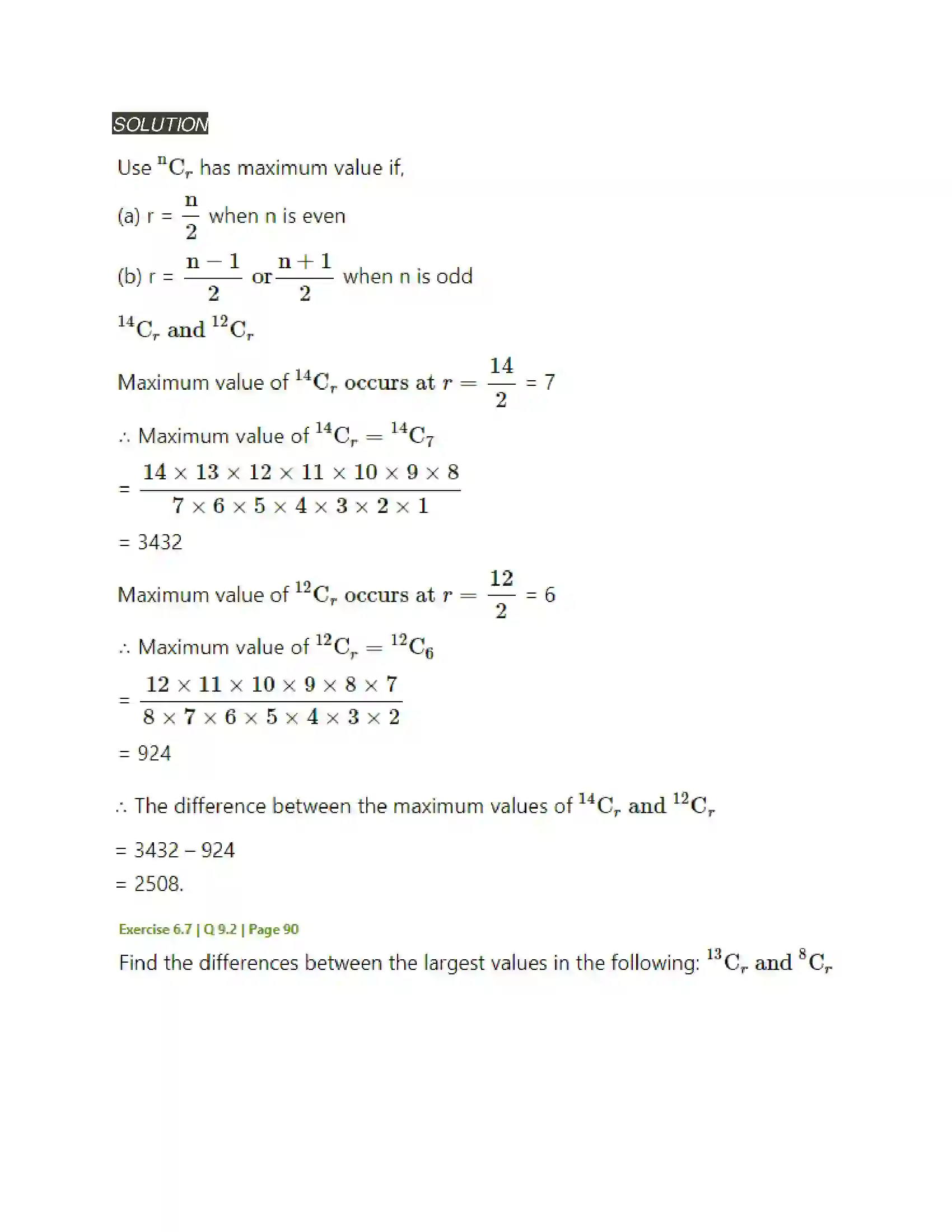 Maharashtra Board Class 11th Mathematics & Statistics - 2 Permutations and Combinations Solution 69